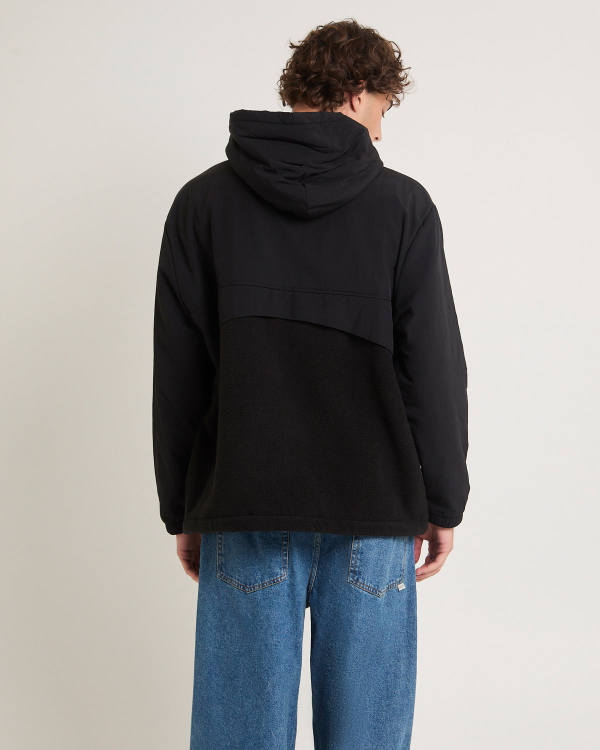 Lightspeed Fleece Anorak Jacket BLACK