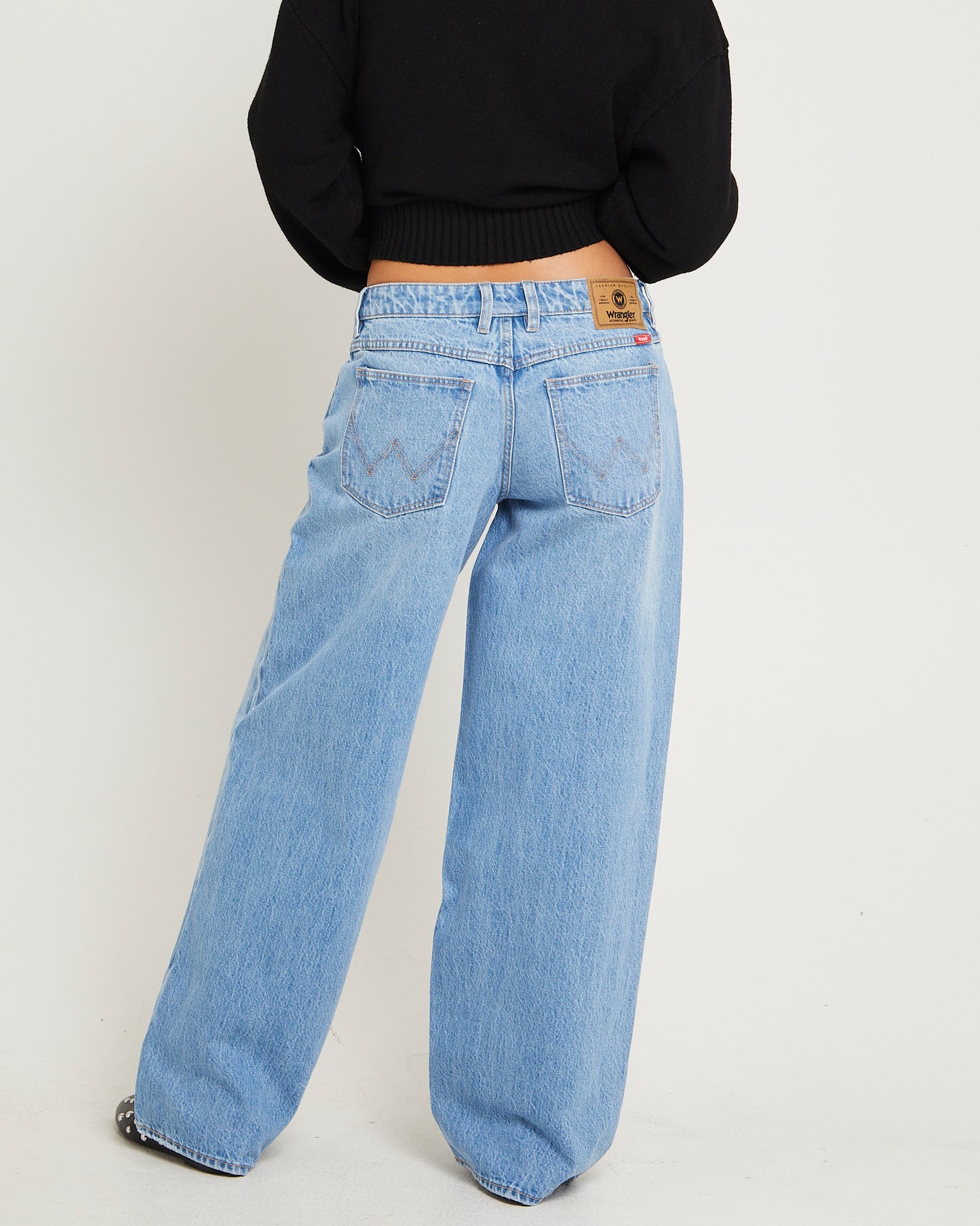 Low Farrah Baggy Denim Jeans Blue River