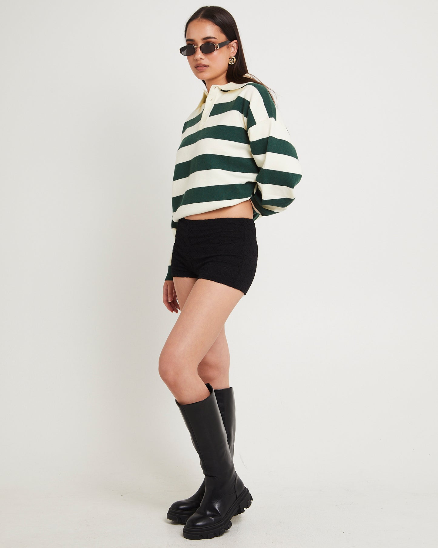 Footy Stripe Fleece