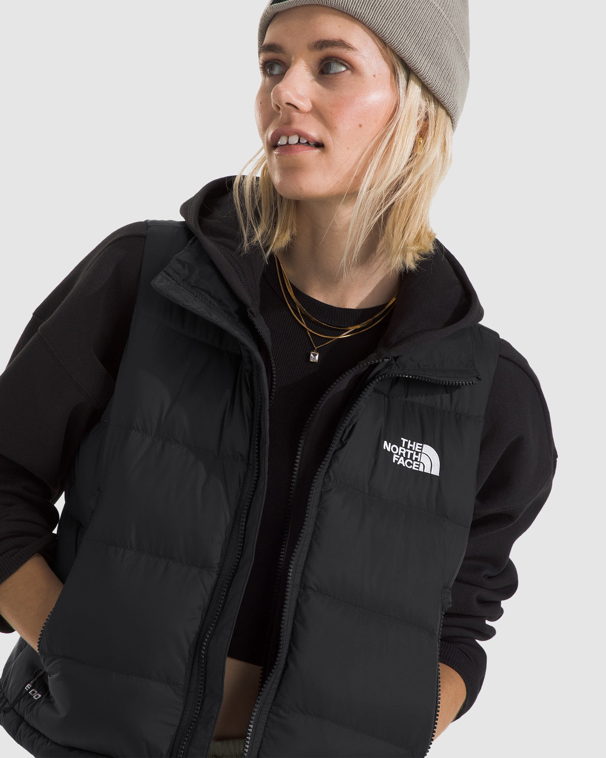 Women's Hydrenalite Down A-Line Vest TNF BLACK