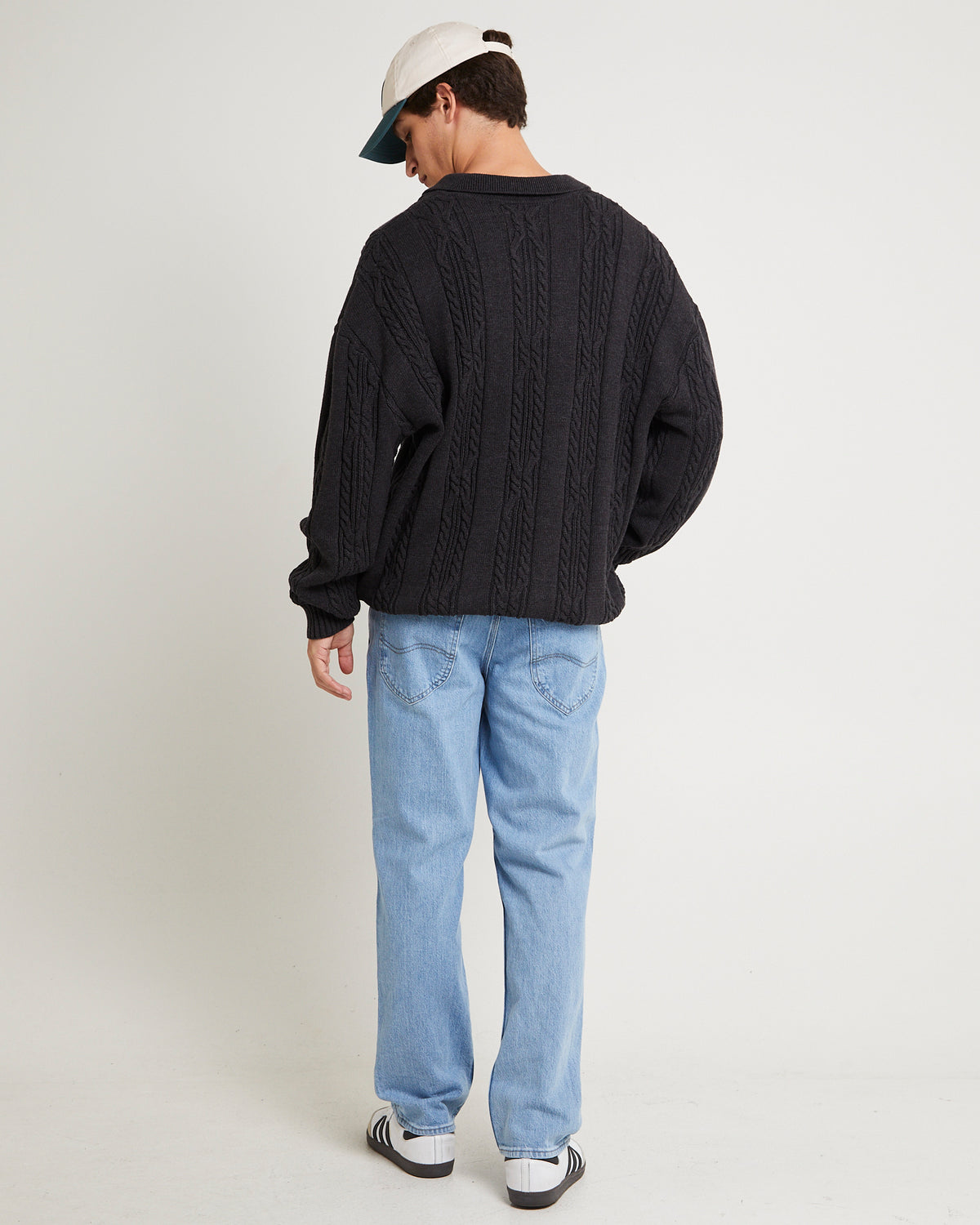 L-Three Straight Denim Jeans
