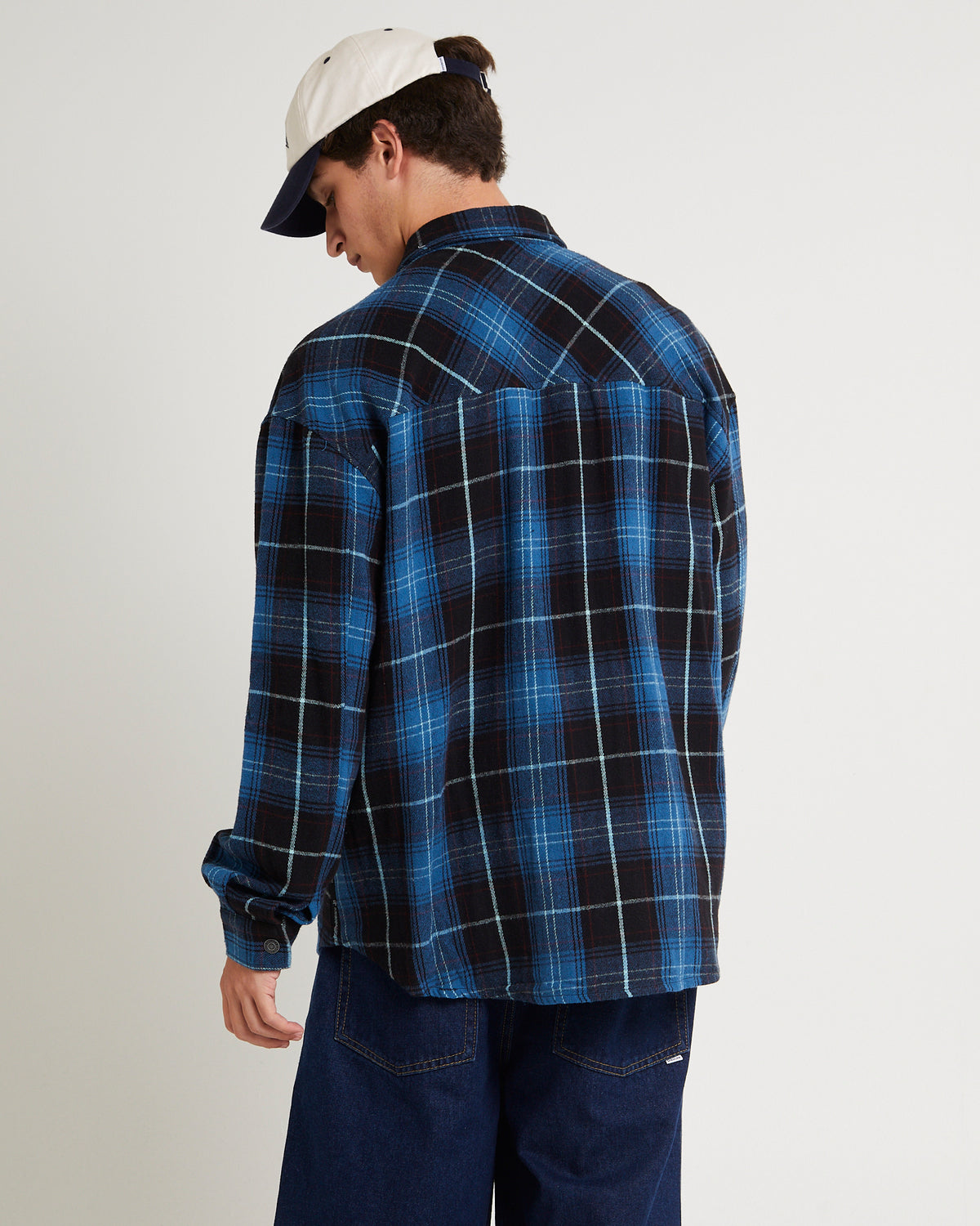 Denver Flanno Long Sleeve Shirt GREY
