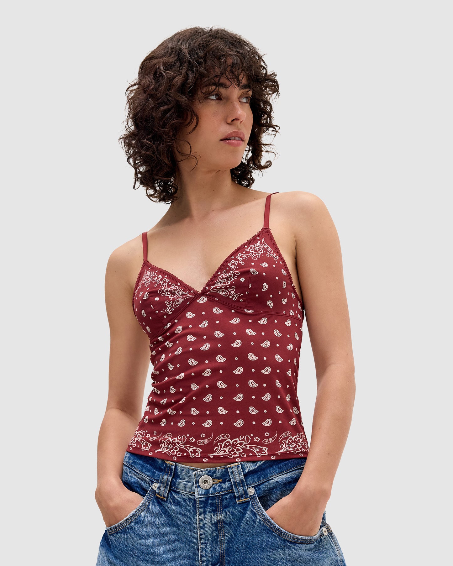 BDG Je T'aime Bandana Cami