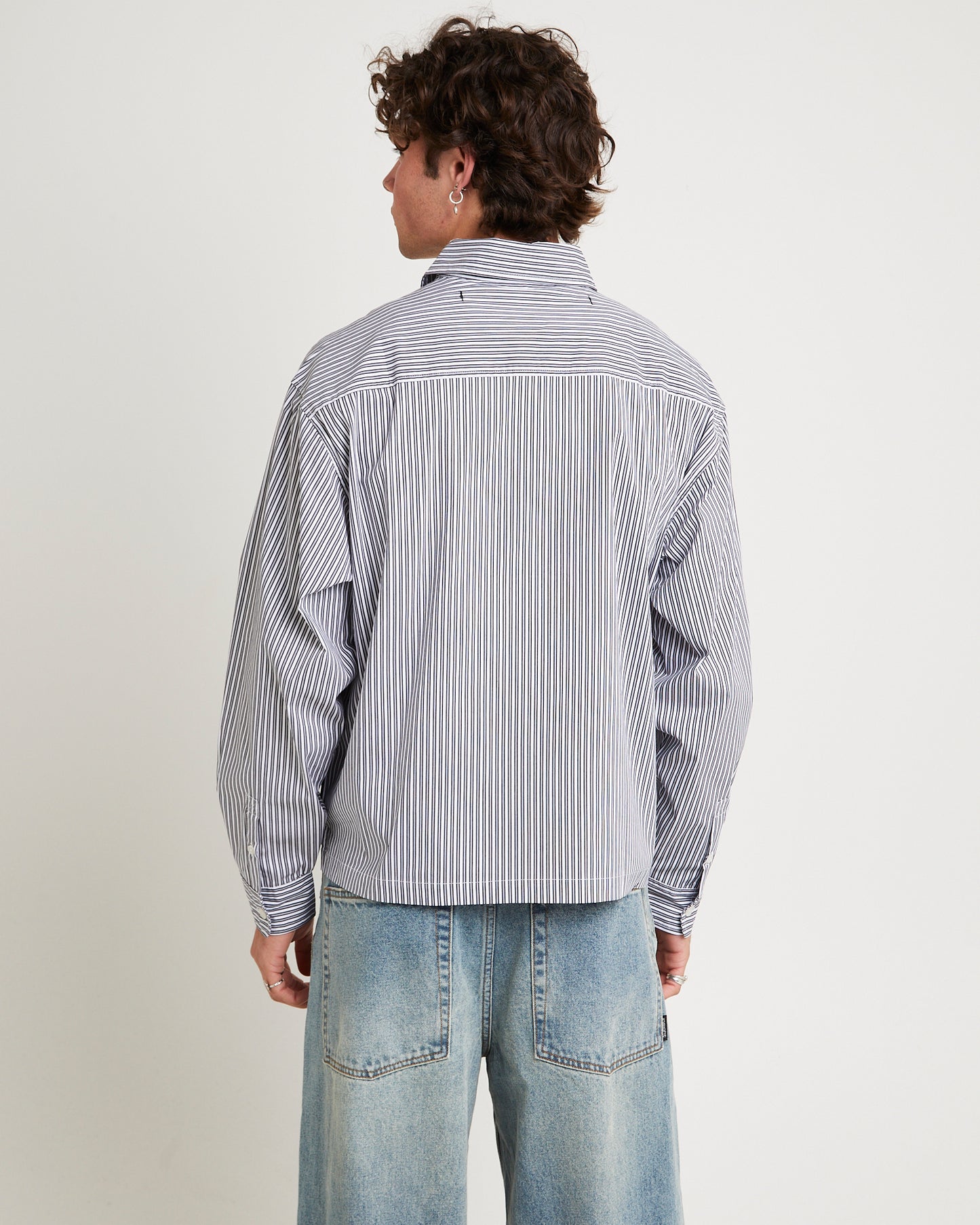 Miami Striped Long Sleeve Shirt
