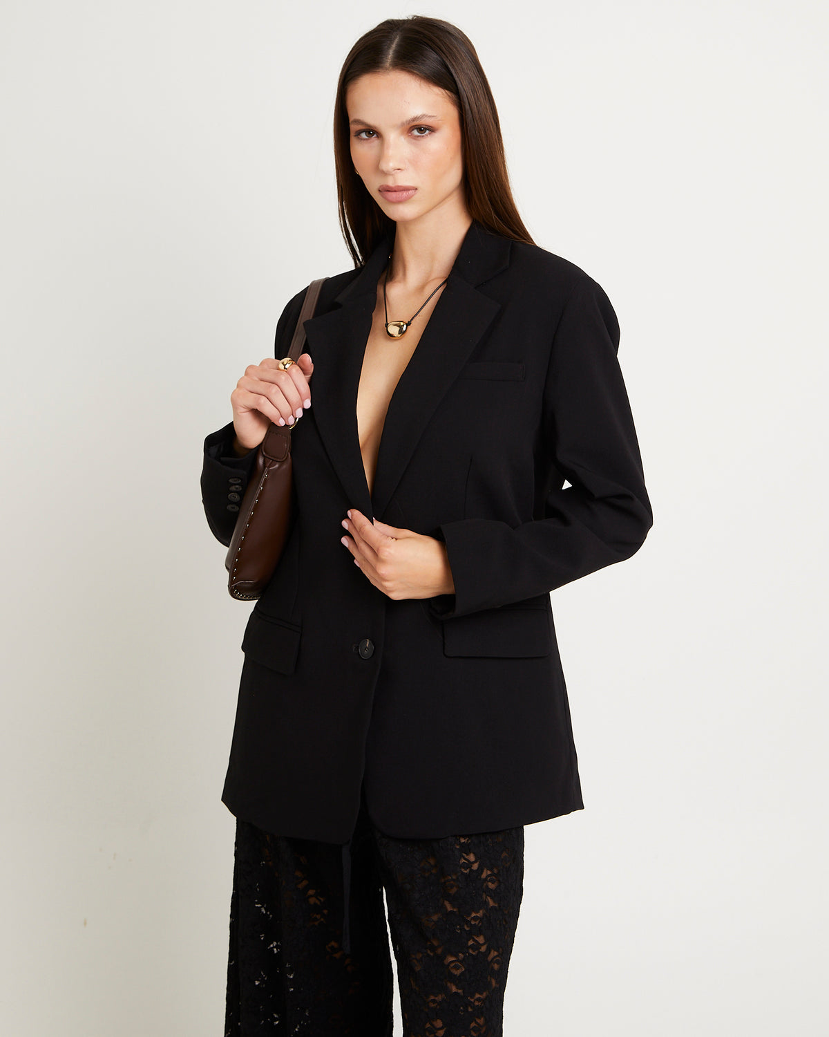 Amiri Oversized Blazer BLACK