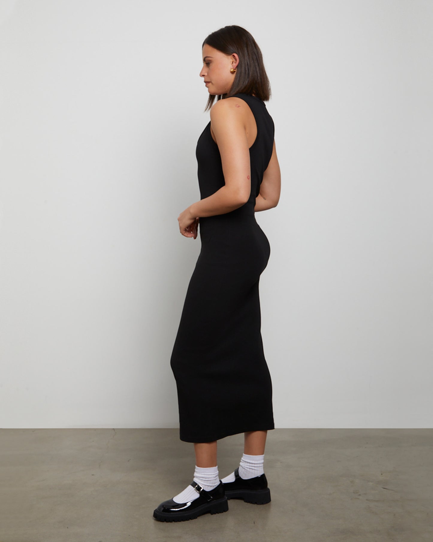 Racer Back Midi Dress