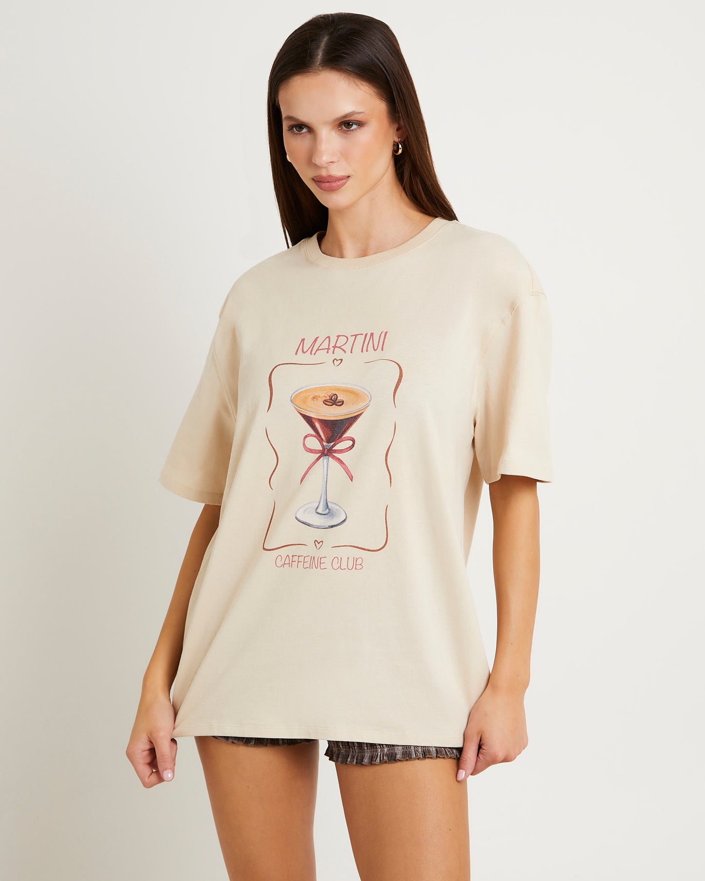 Caffeine Club Boyfriend T-Shirt