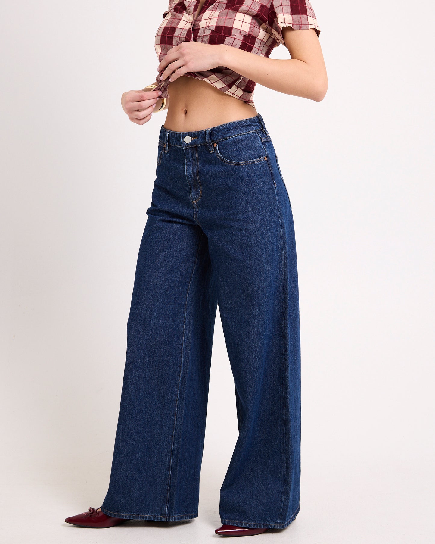Mid Stevie Relaxed Denim Jeans