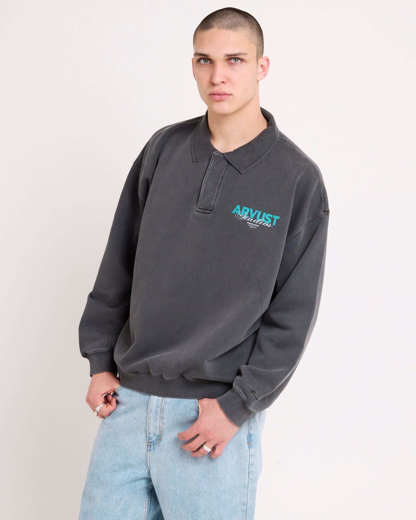 Studio Fleece Polo