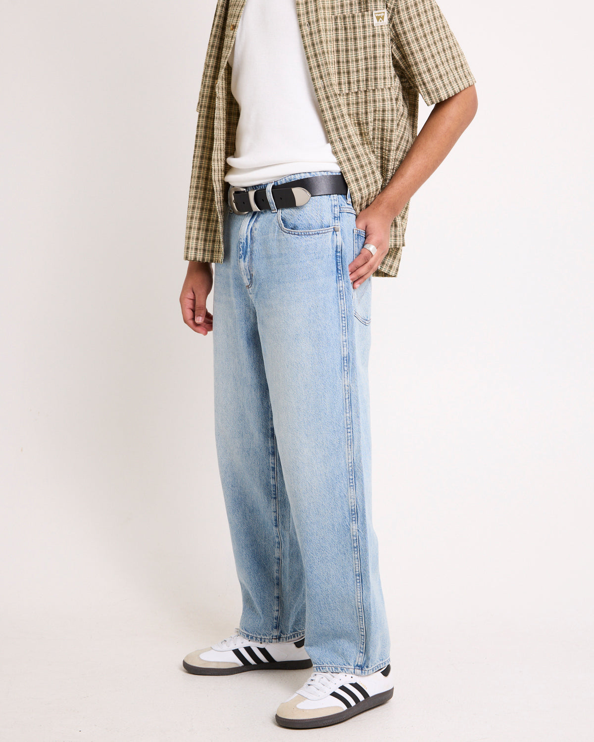 Steezy Relaxed Denim Jeans DIRTY THREE