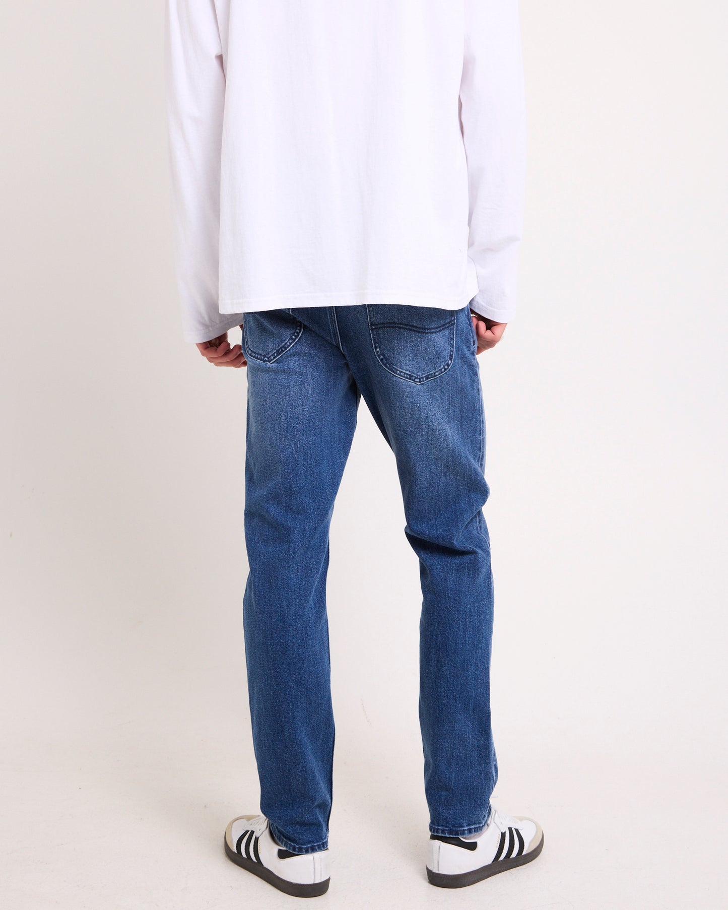 L-Three Straight Denim Jeans