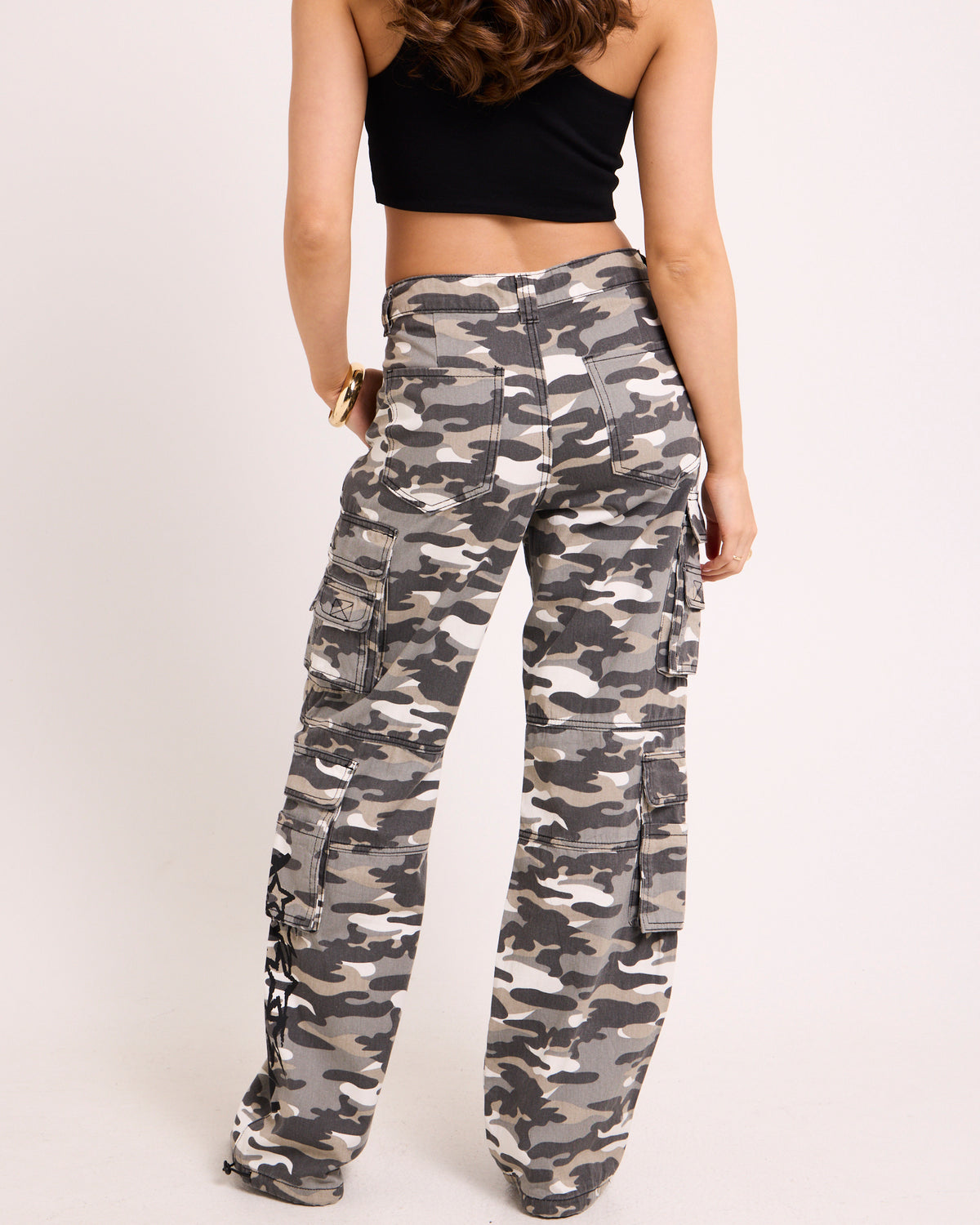 Camo Cargo Pants MULTI