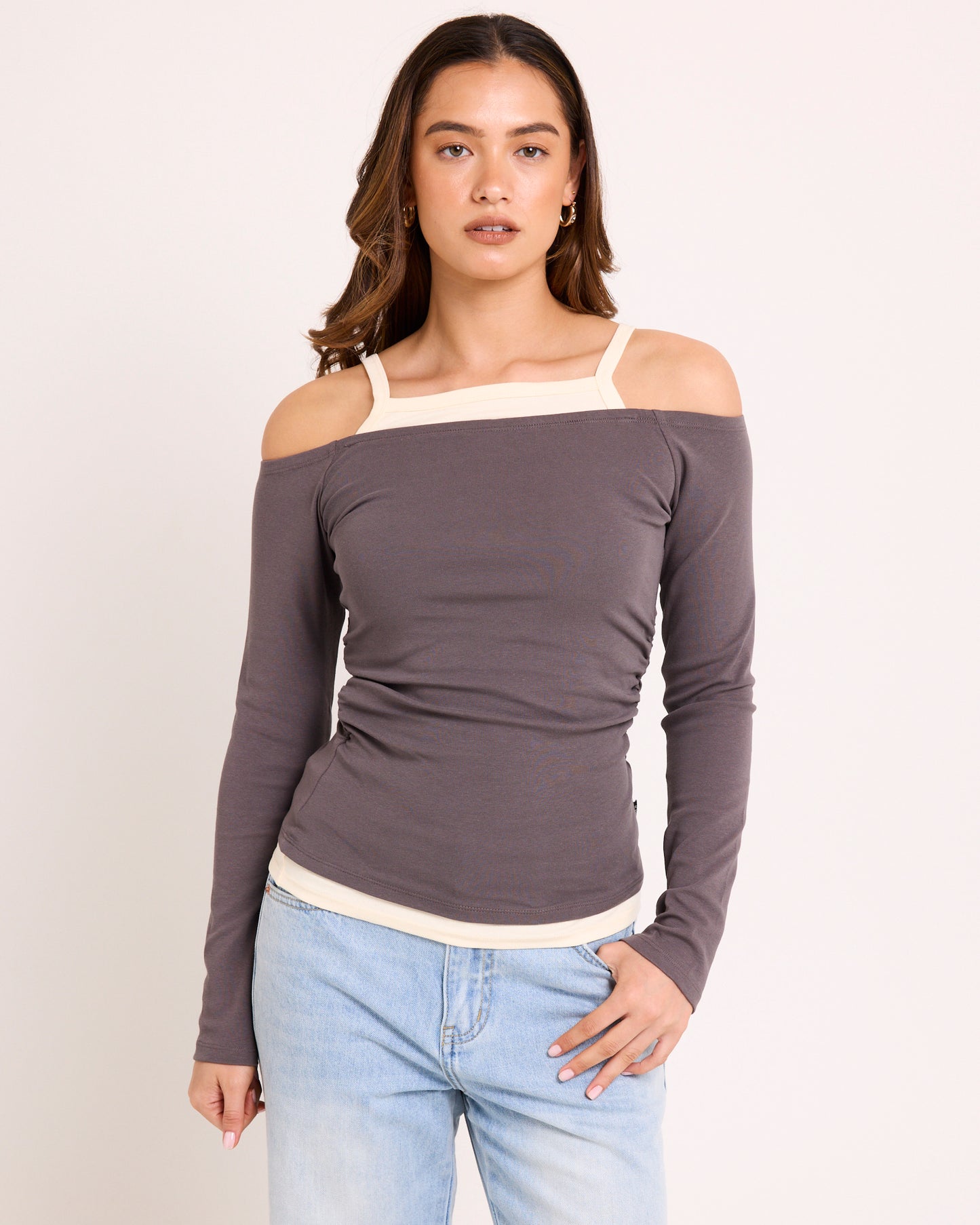 Eva Layered Long Sleeve Top