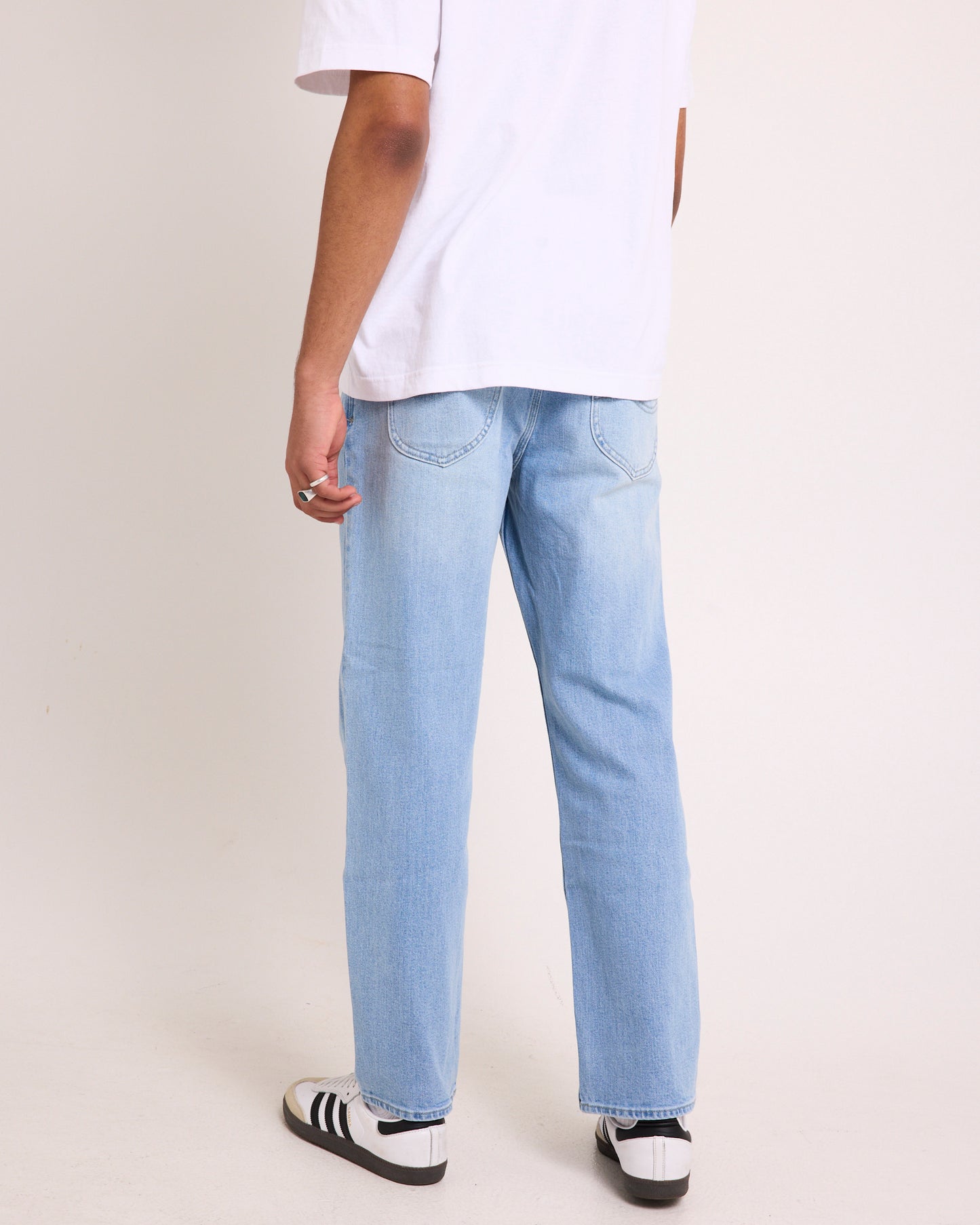 L-Three Straight Denim Jeans