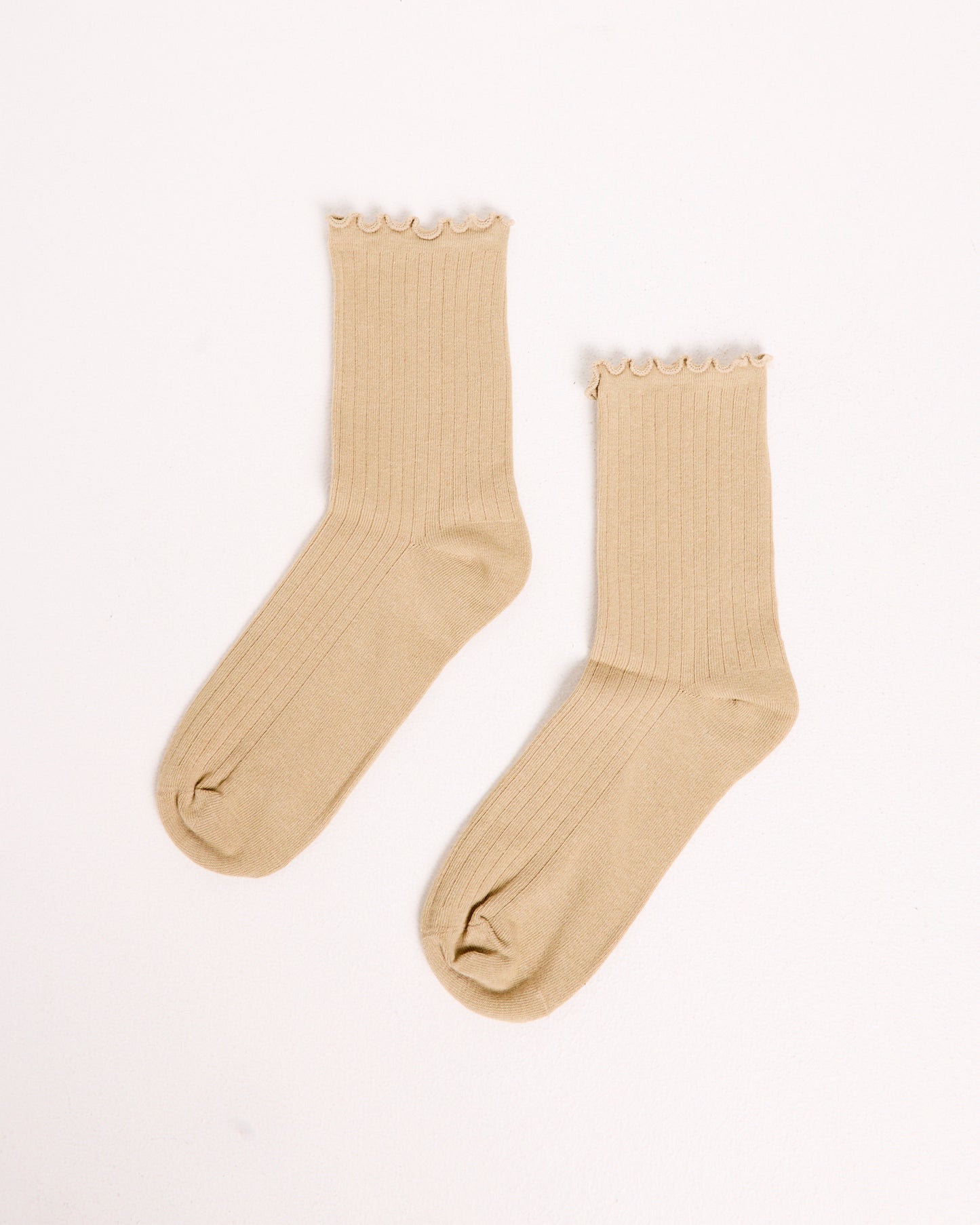 Frill Ribbed Socks 3 Pack