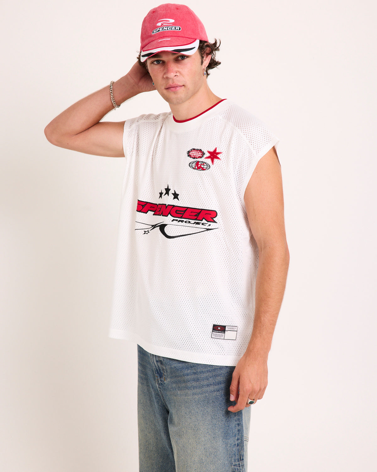 Pippenmesh Tank WHITE