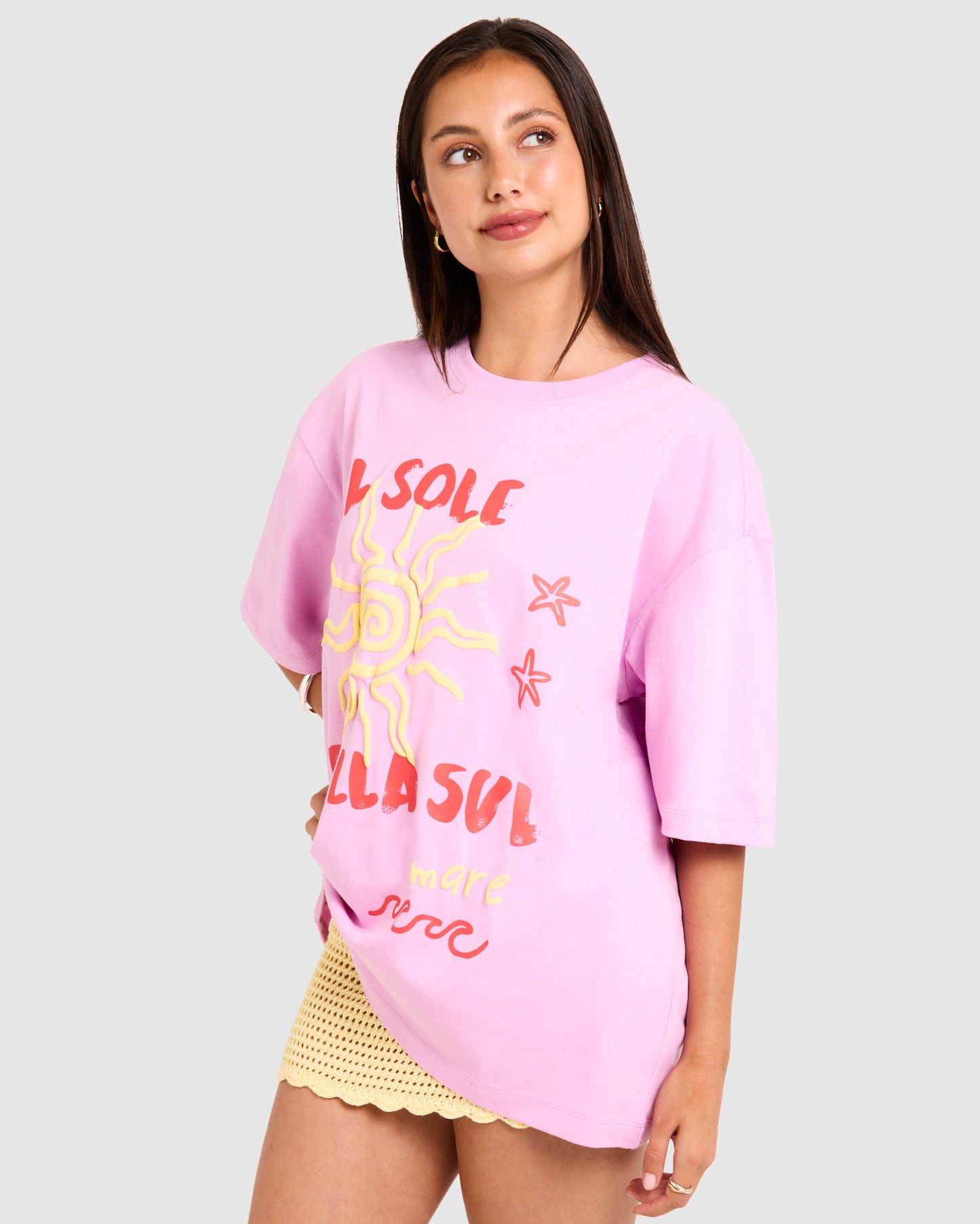 Il Sole Oversized Short Sleeve T-Shirt