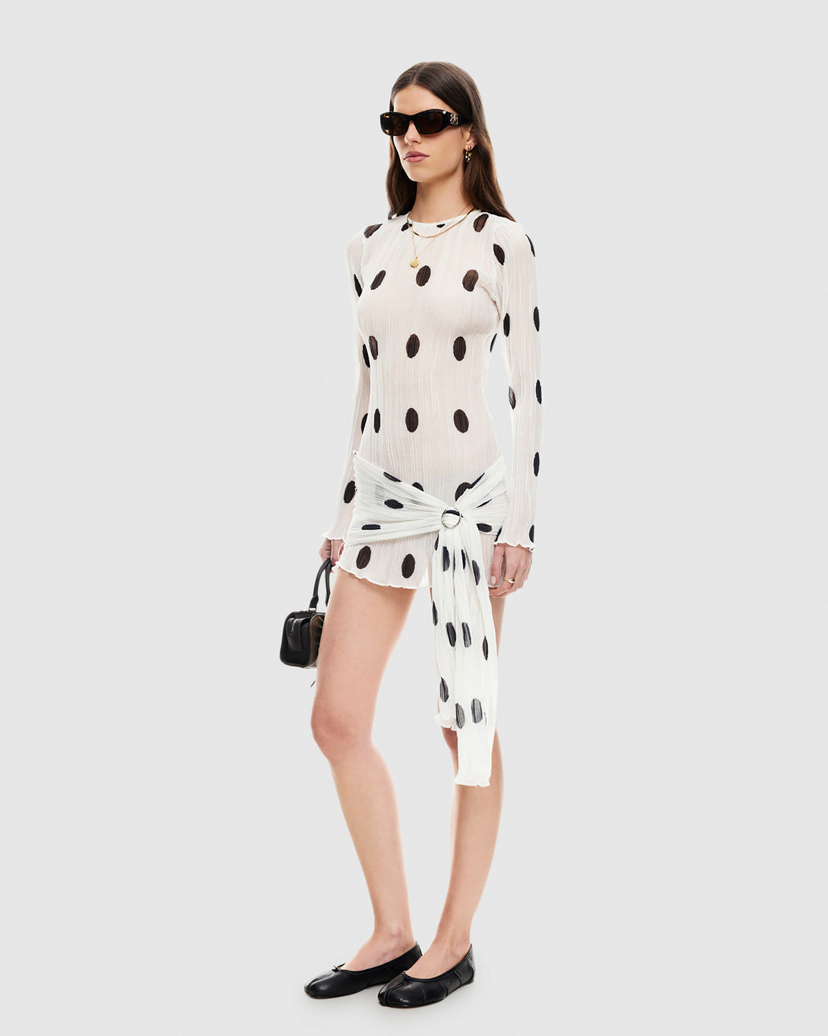 Ford Mini Dress MOONLIGHT POLKA