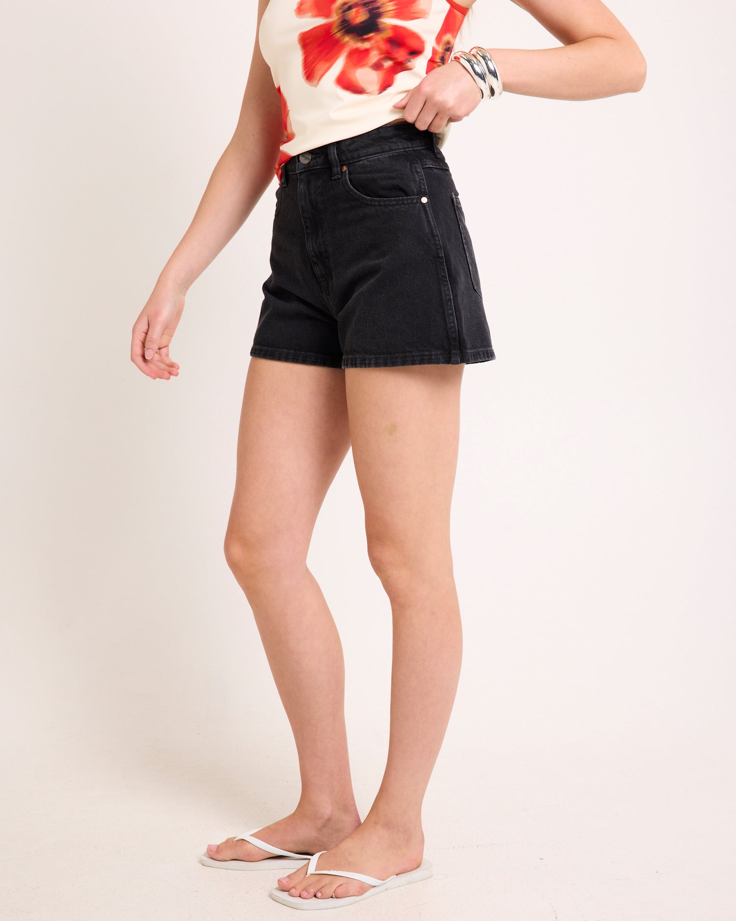 Hi Bells Denim Short
