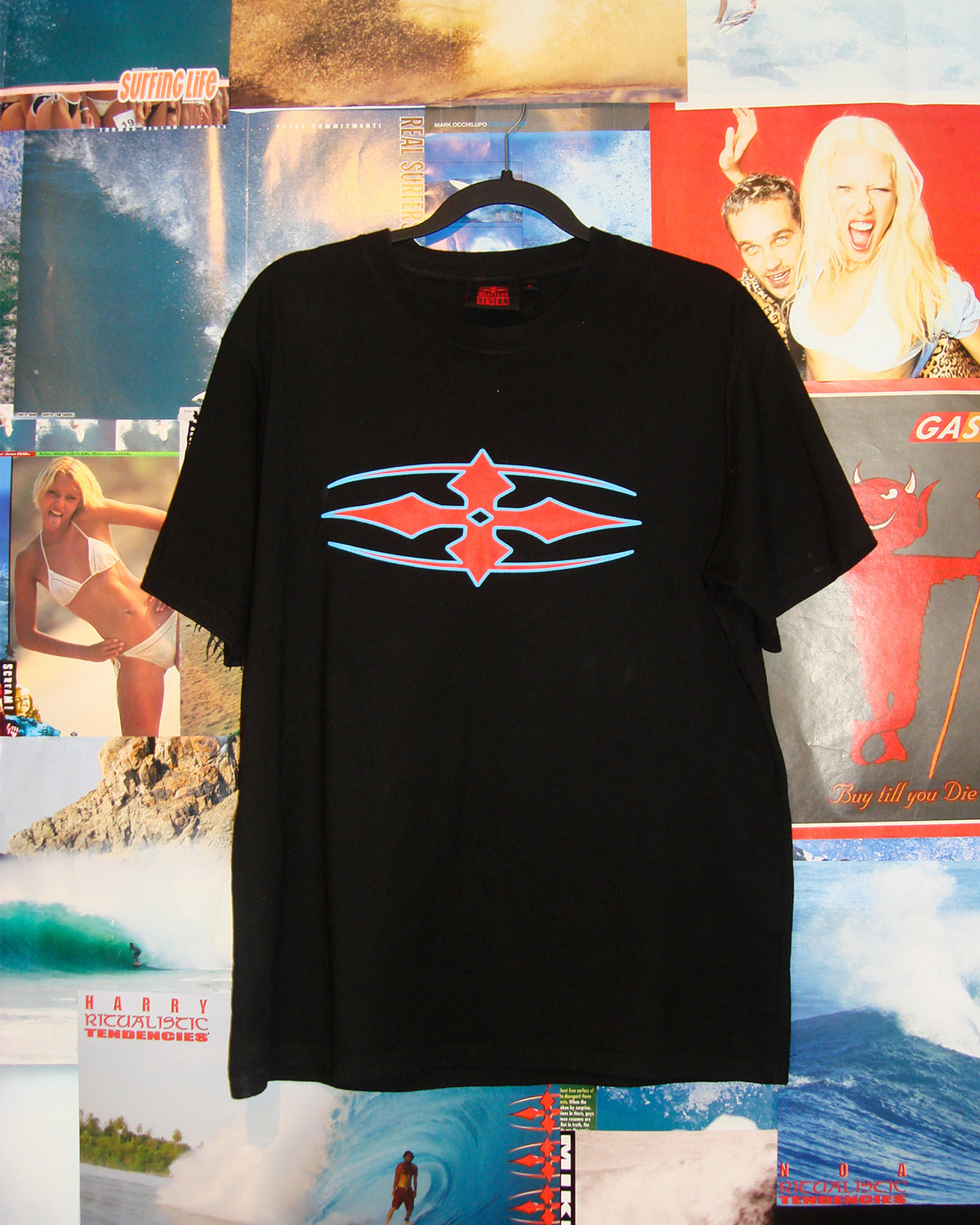 Stretch  Short Sleeve T-Shirt BLACK