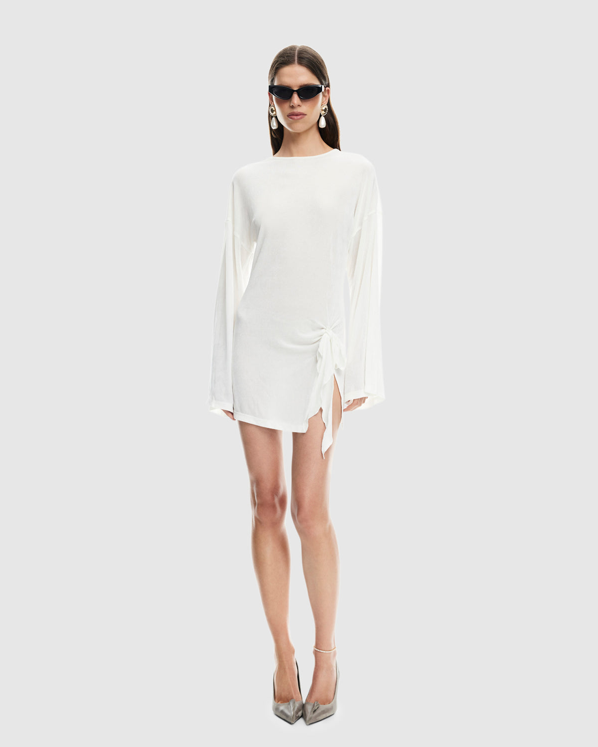 Cosmic Mini Dress PEARL