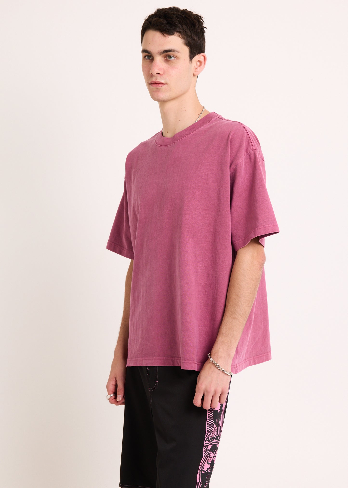 Heavy Crop Washed T-Shirt
