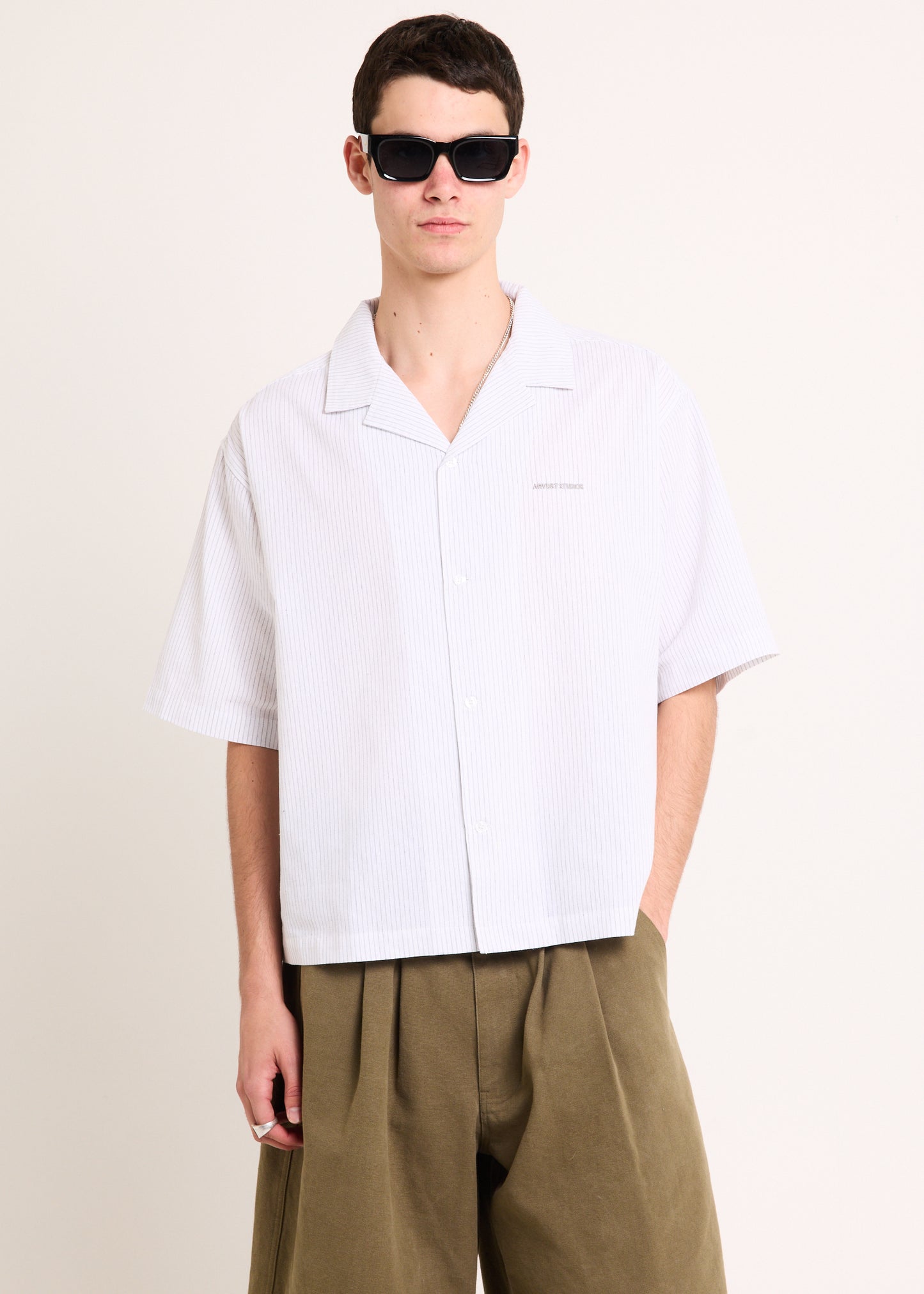 Northern Stripe Short Sleeve Shirt