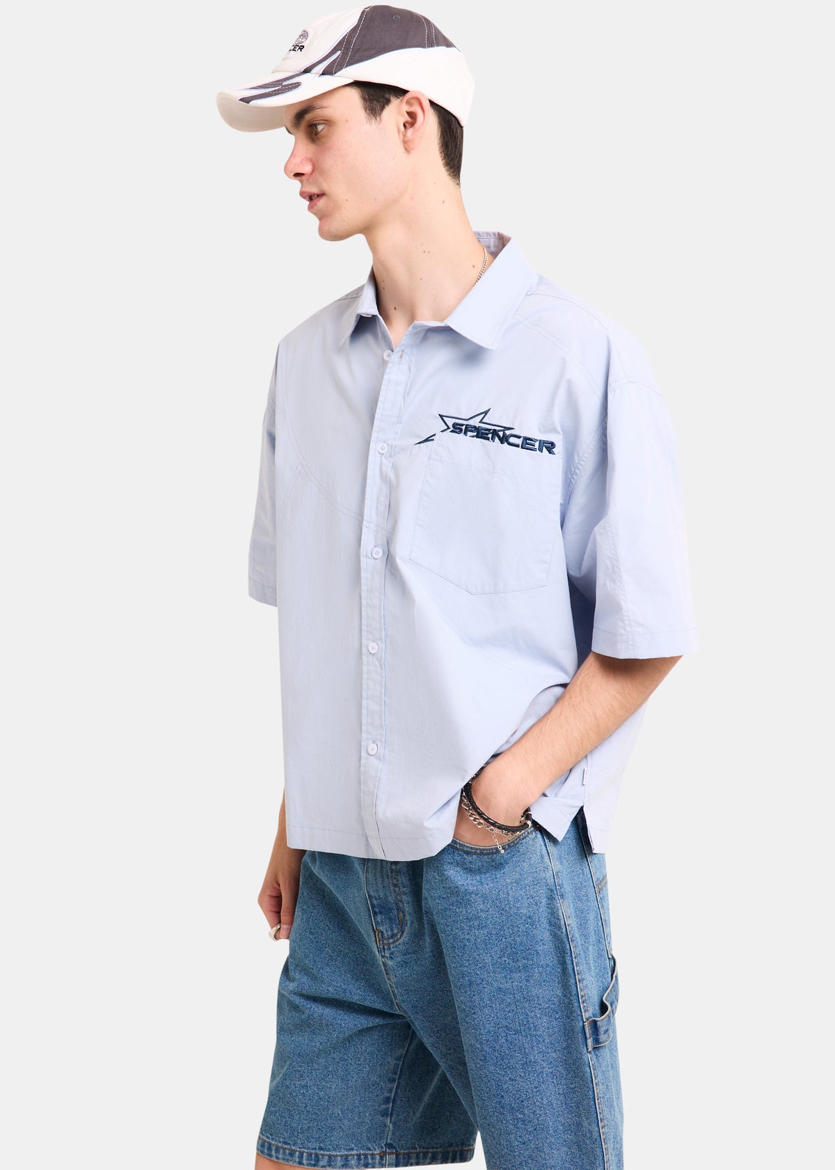 Astroid Ss Shirt BLUE