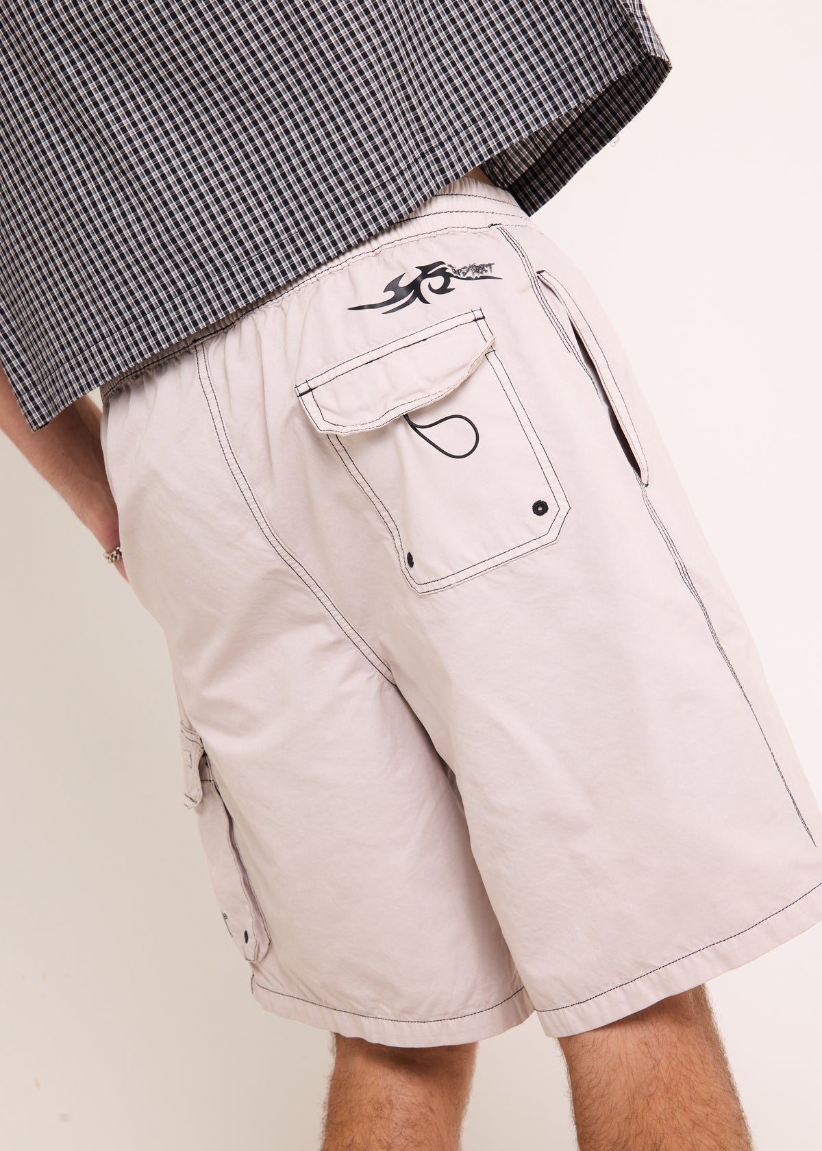 Helix Cargo Boardshorts WHITE