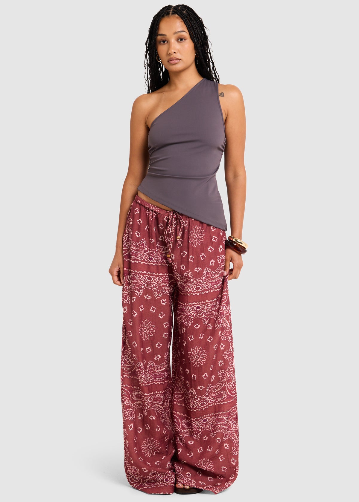 Asym Top PEWTER
