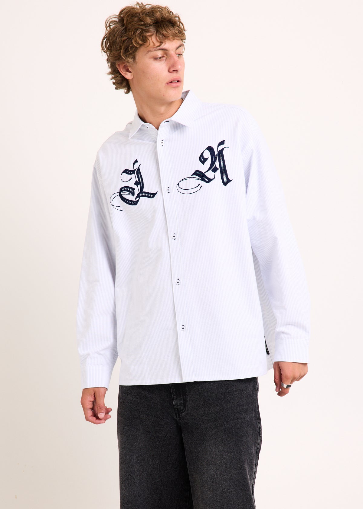 La Long Sleeve Shirt BLUE