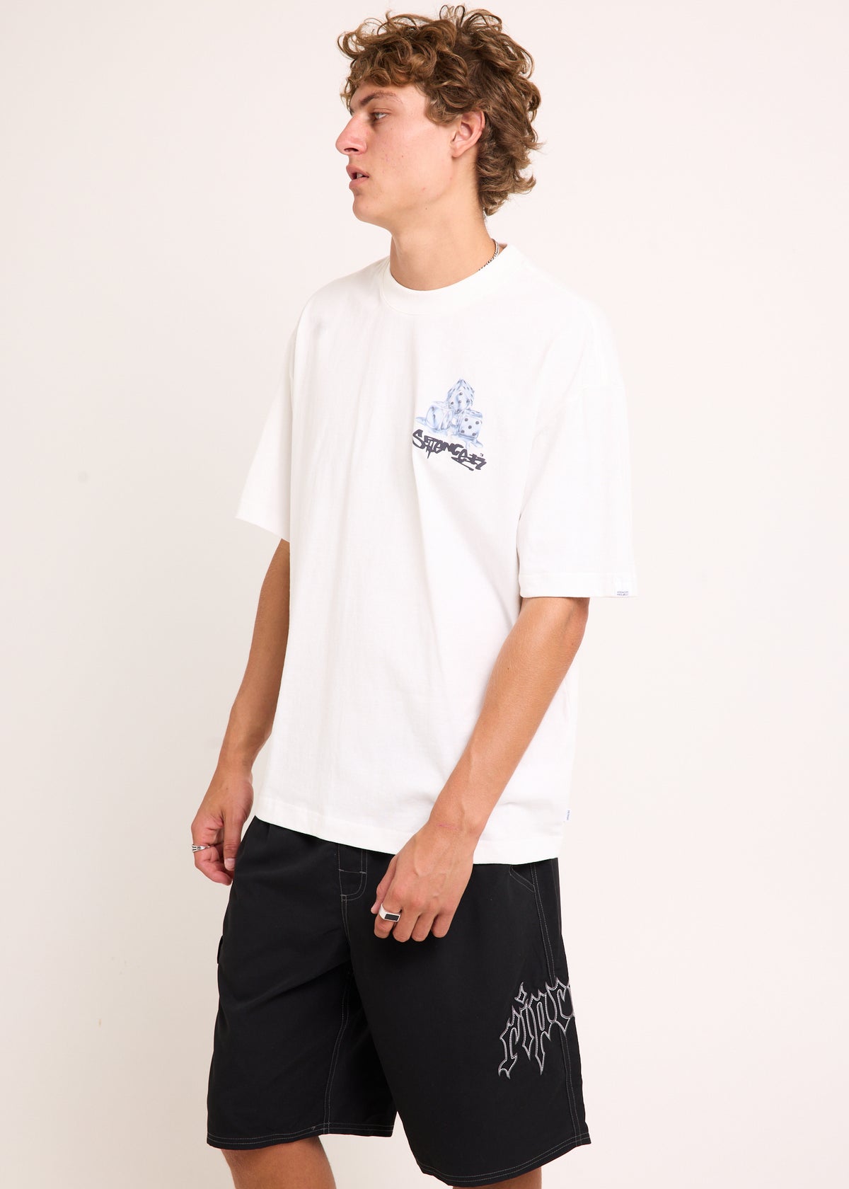Diced Out T-Shirt WHITE