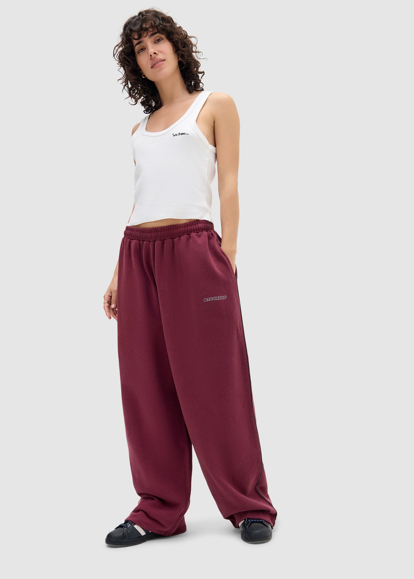 Harri Wide Leg Jogger Pants
