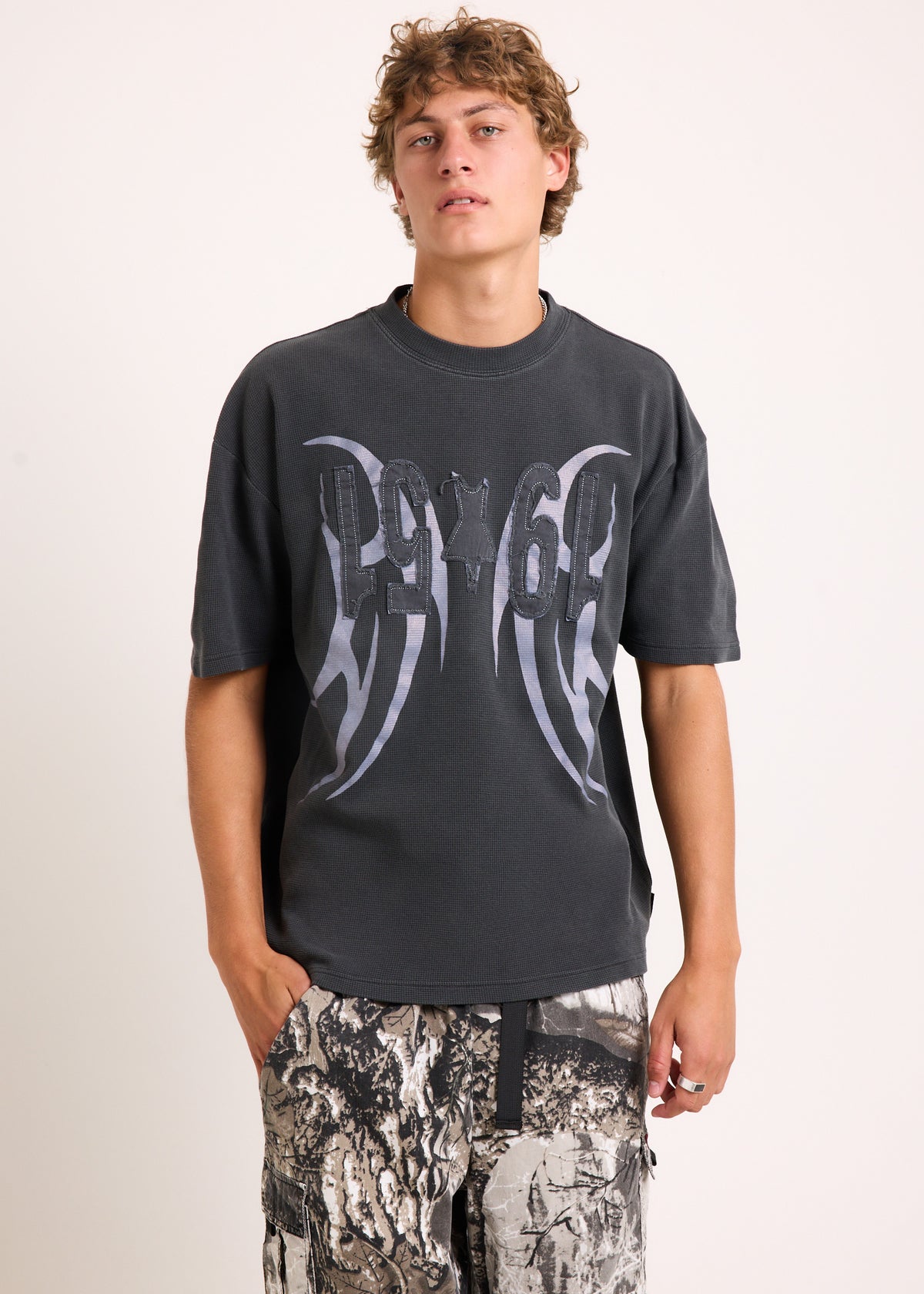Shadow Short Sleeve T-Shirt PEWTER