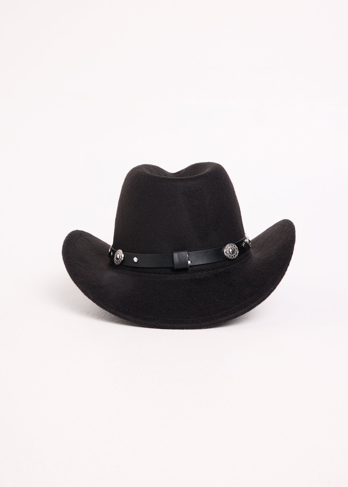 Western Cowgirl Hat BLACK