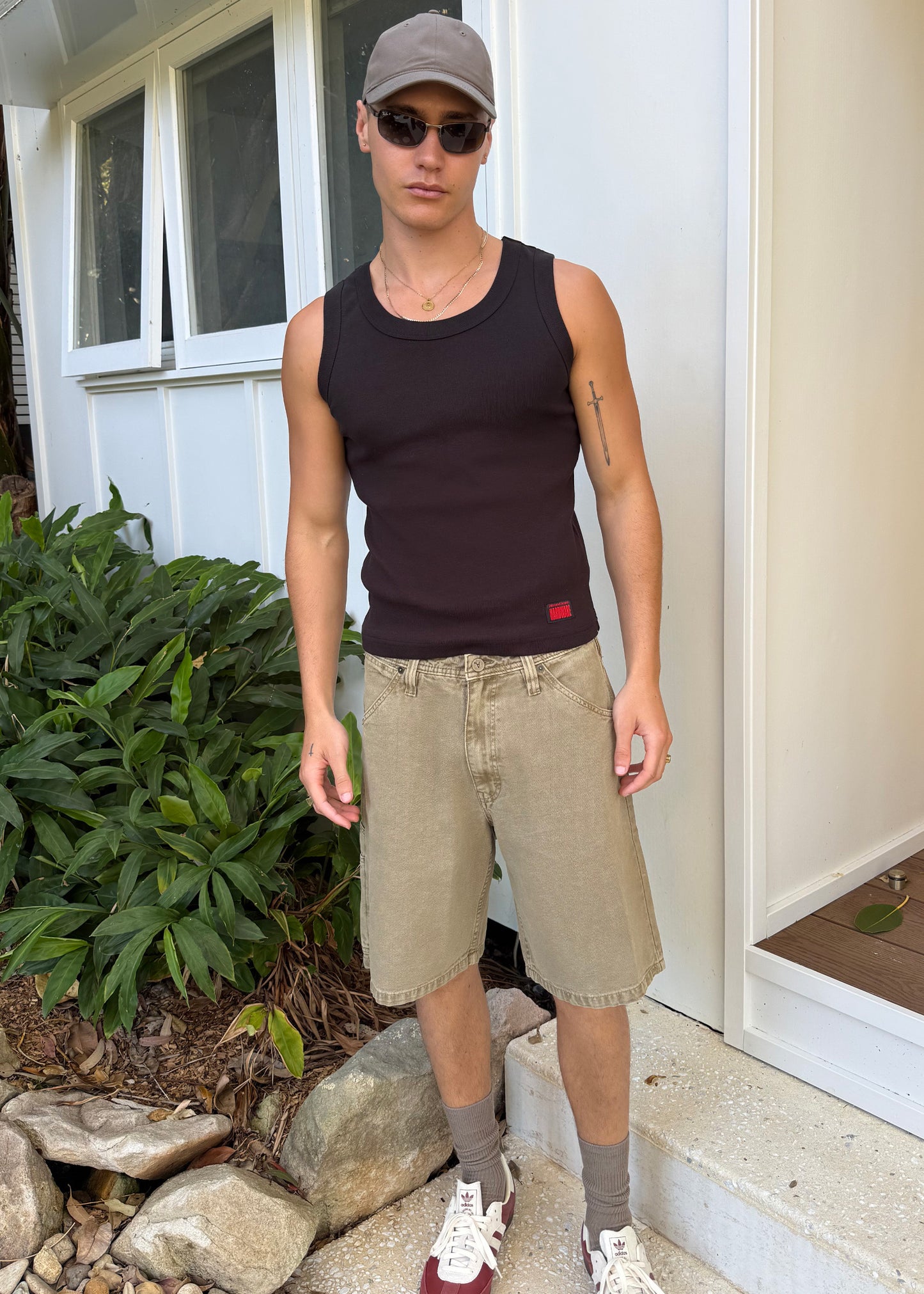 A5 Canvas Work Shorts