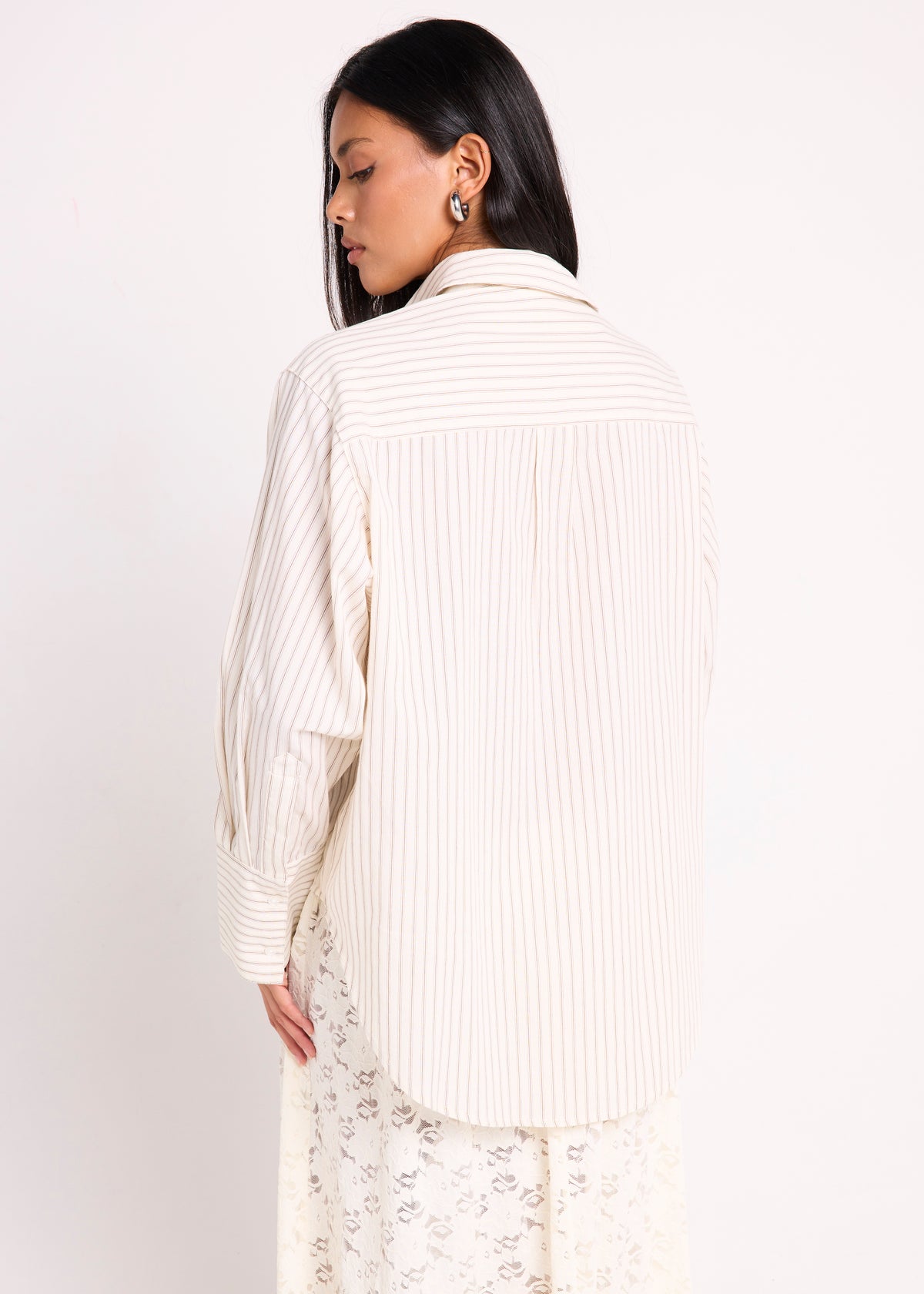 Zuri Striped Long Sleeve Shirt STRIPES
