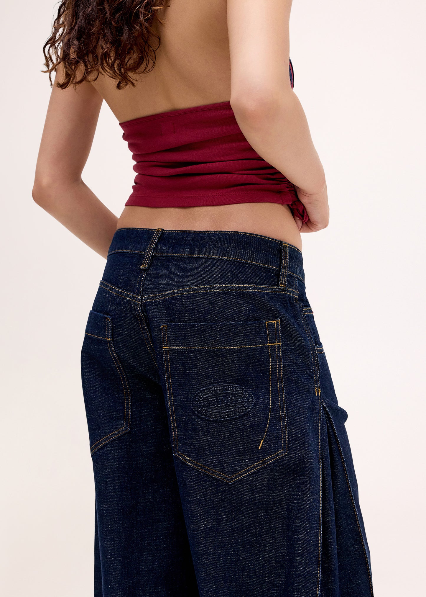 BDG Jaya Pleated Denim Jeans