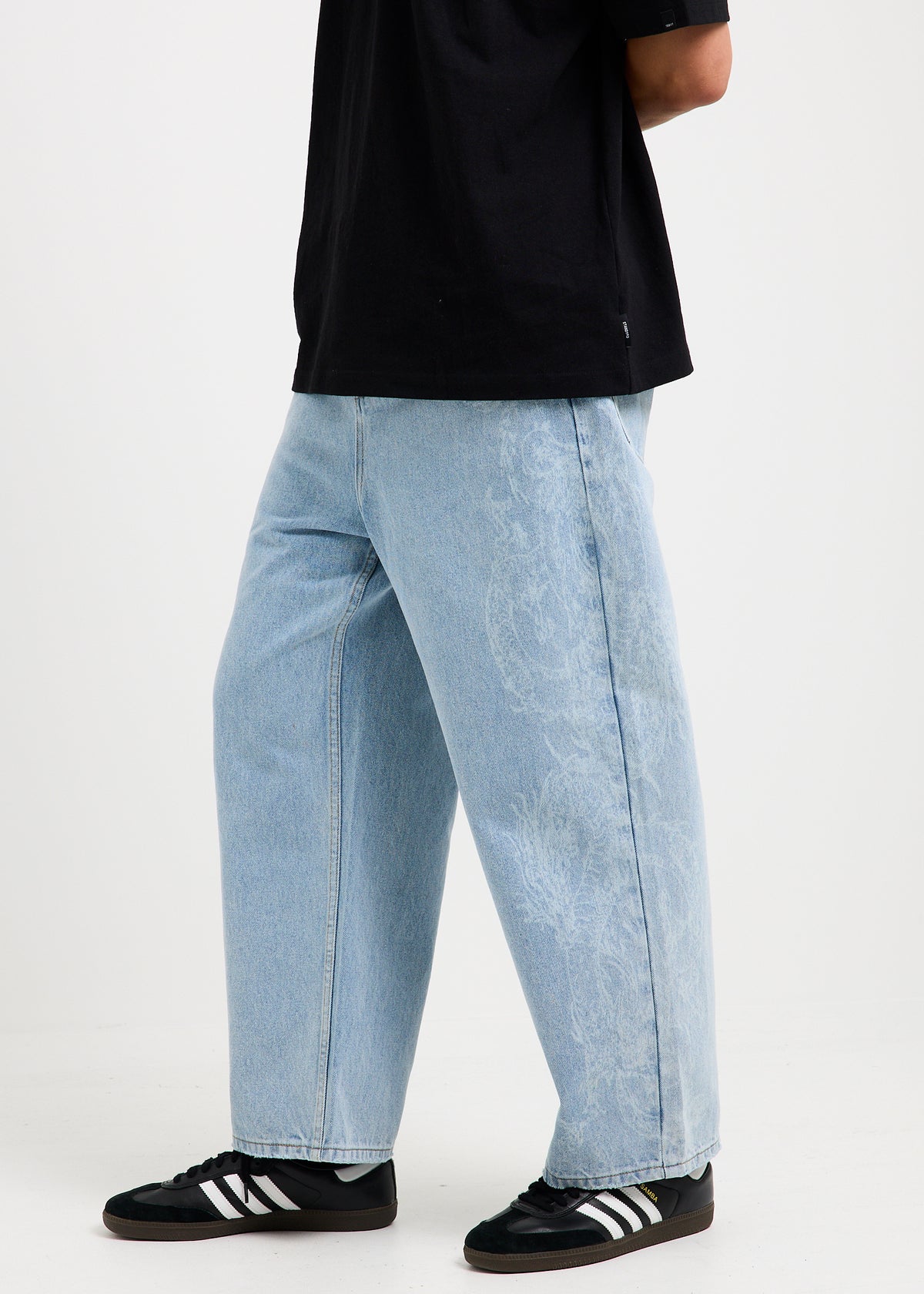 Sliver Denim Jeans WORN BLUE
