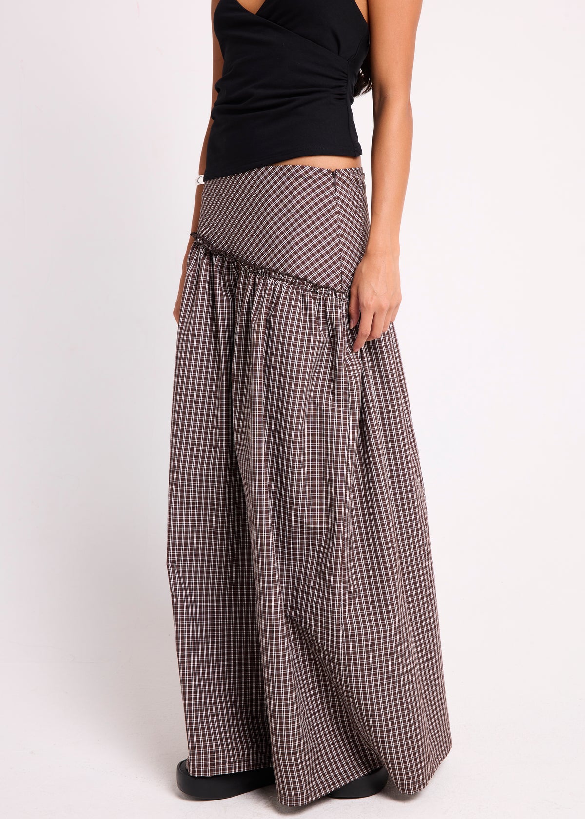 Cannes Maxi Skirt BROWN