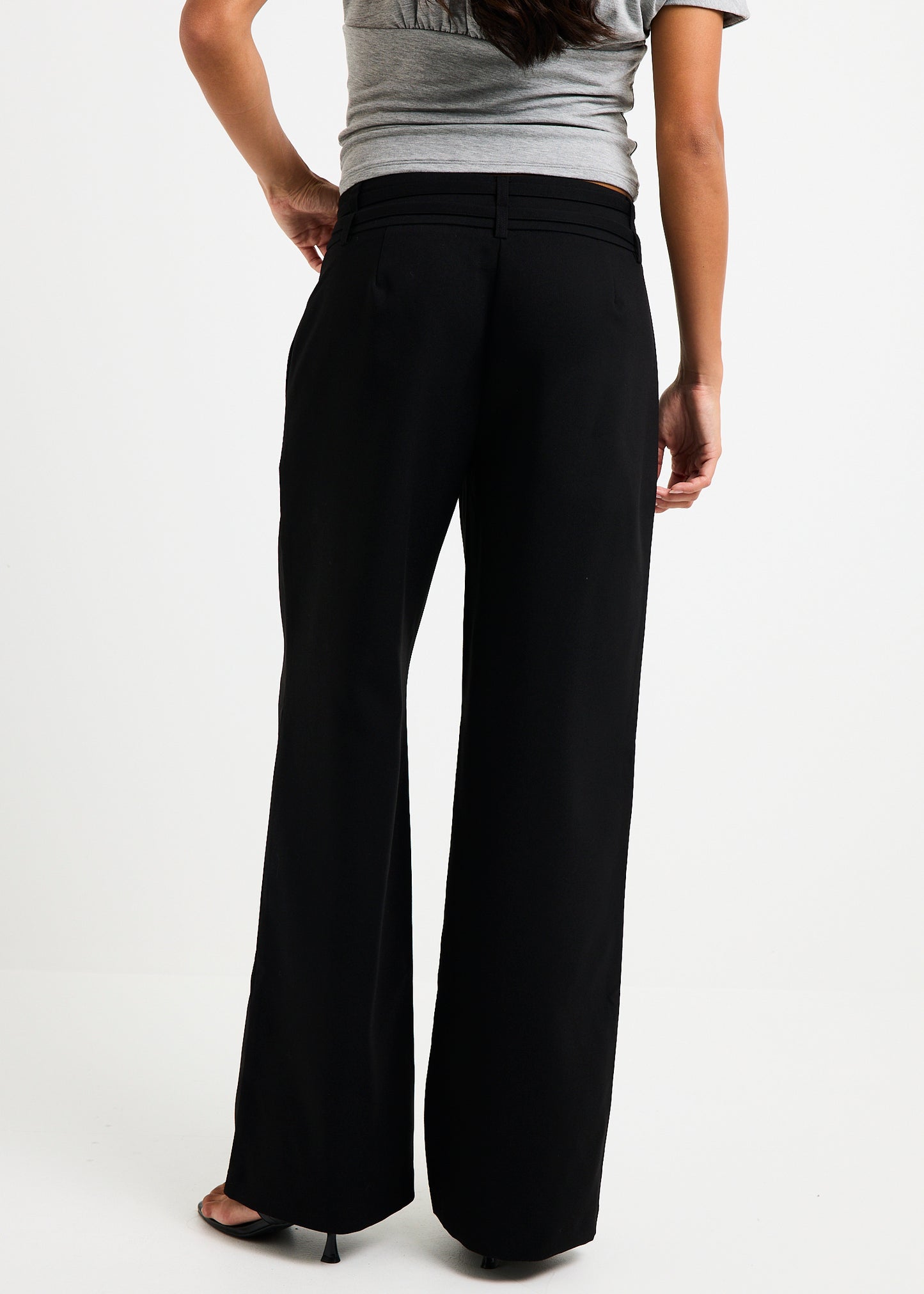 Renelle Belt Detail Pants
