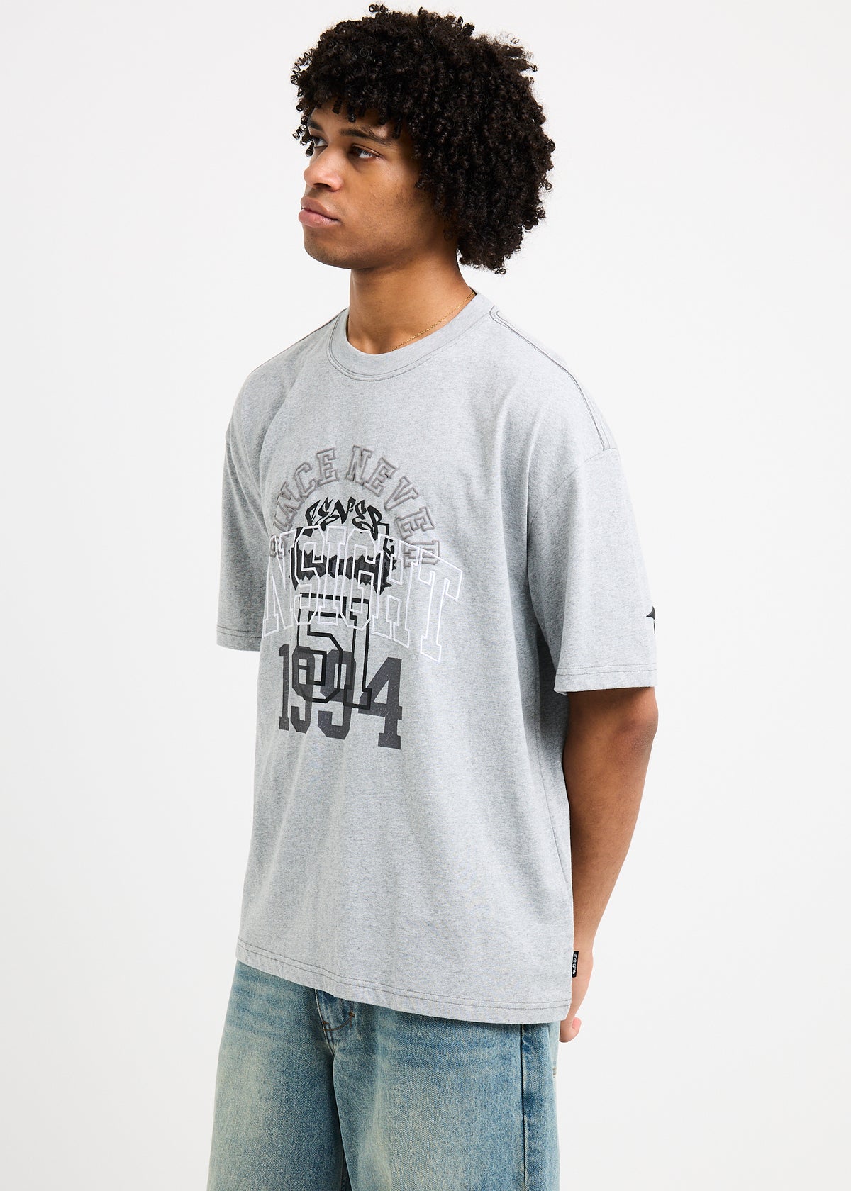 Layers Short Sleeve T-Shirt GREY MARL