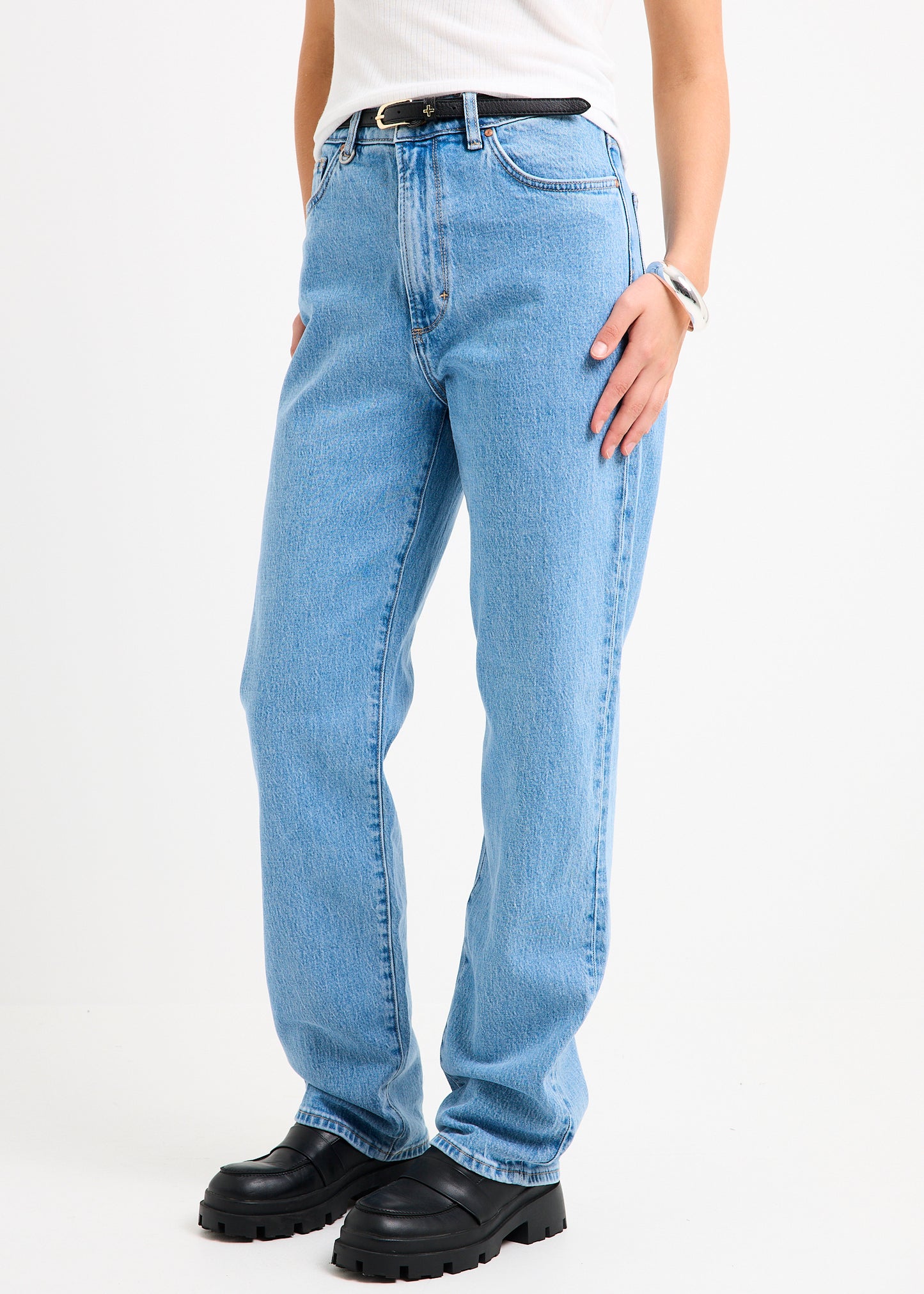 Nico Straight Denim Jeans