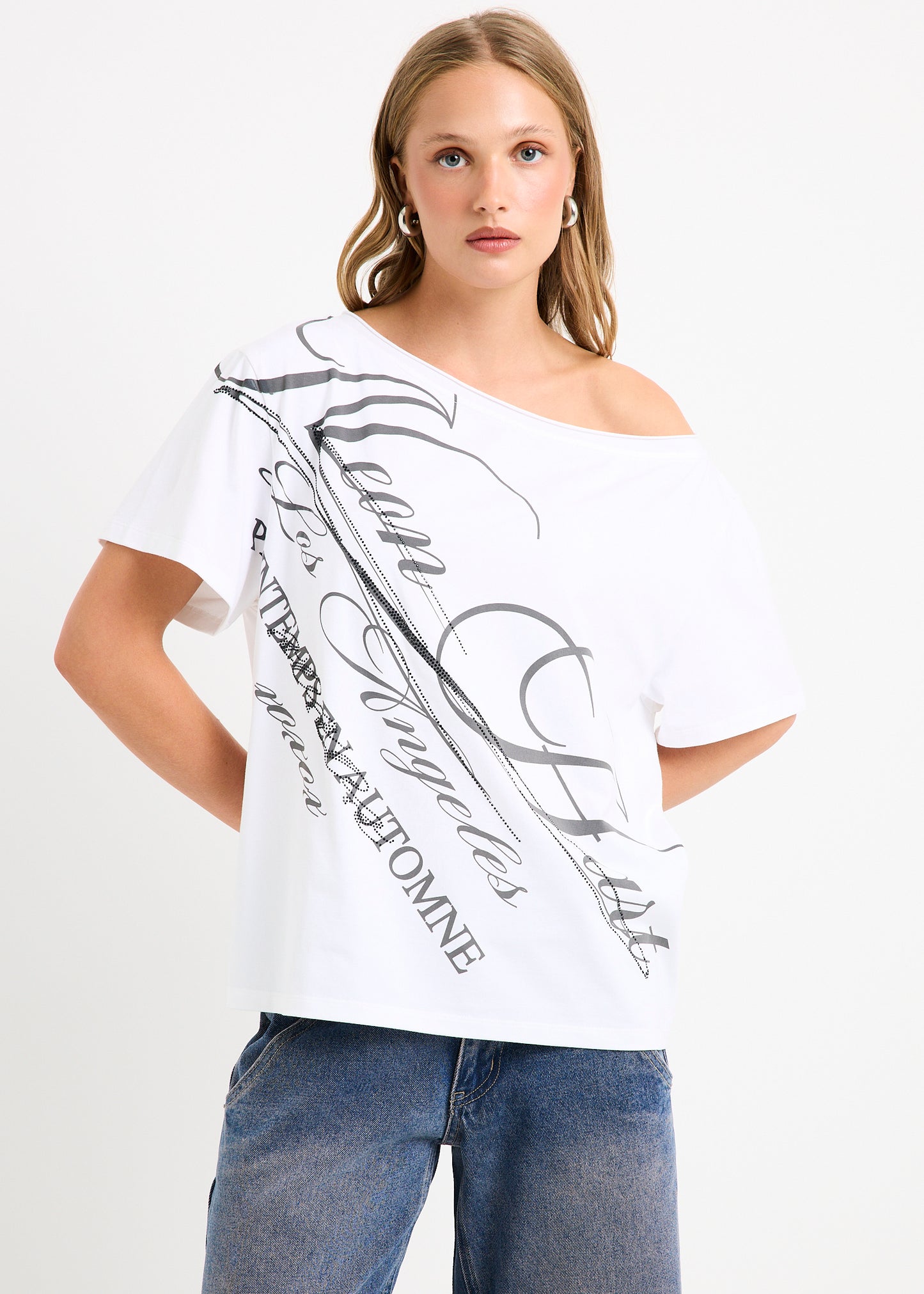 Sakura One Shoulder Top