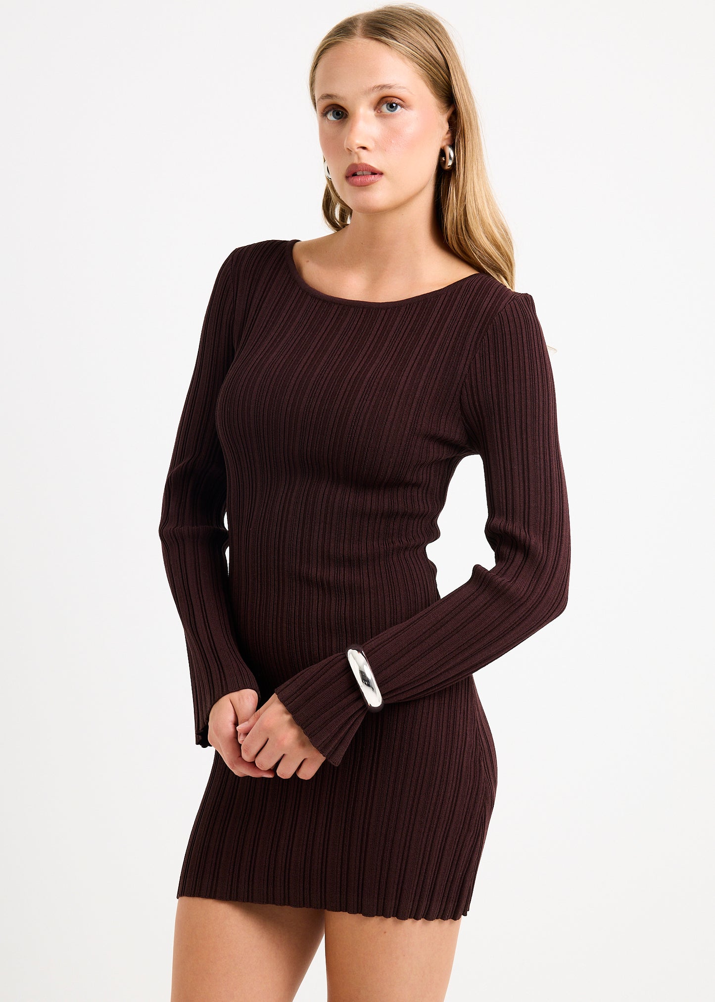 Tahlia Long Sleeve Knit Dress