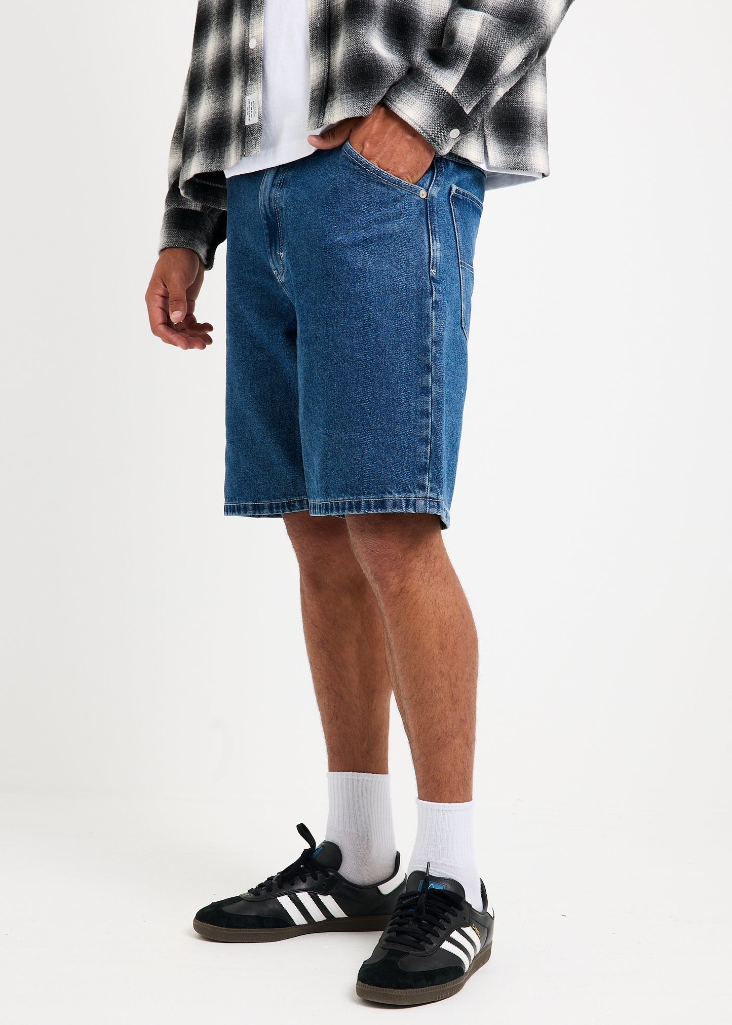 A5 Carpenter Denim Shorts Bryce