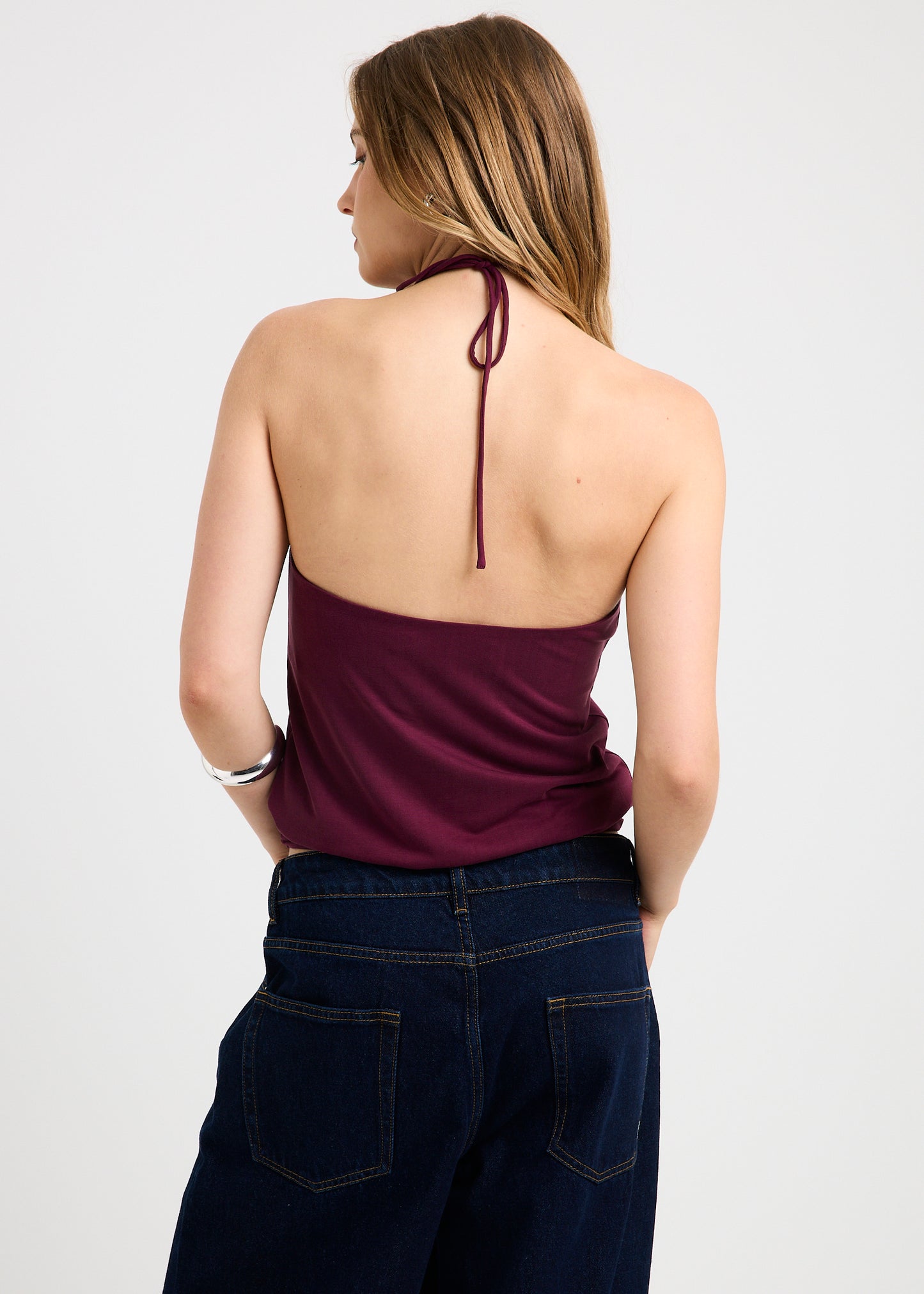 Gabriette Halter Ring Top