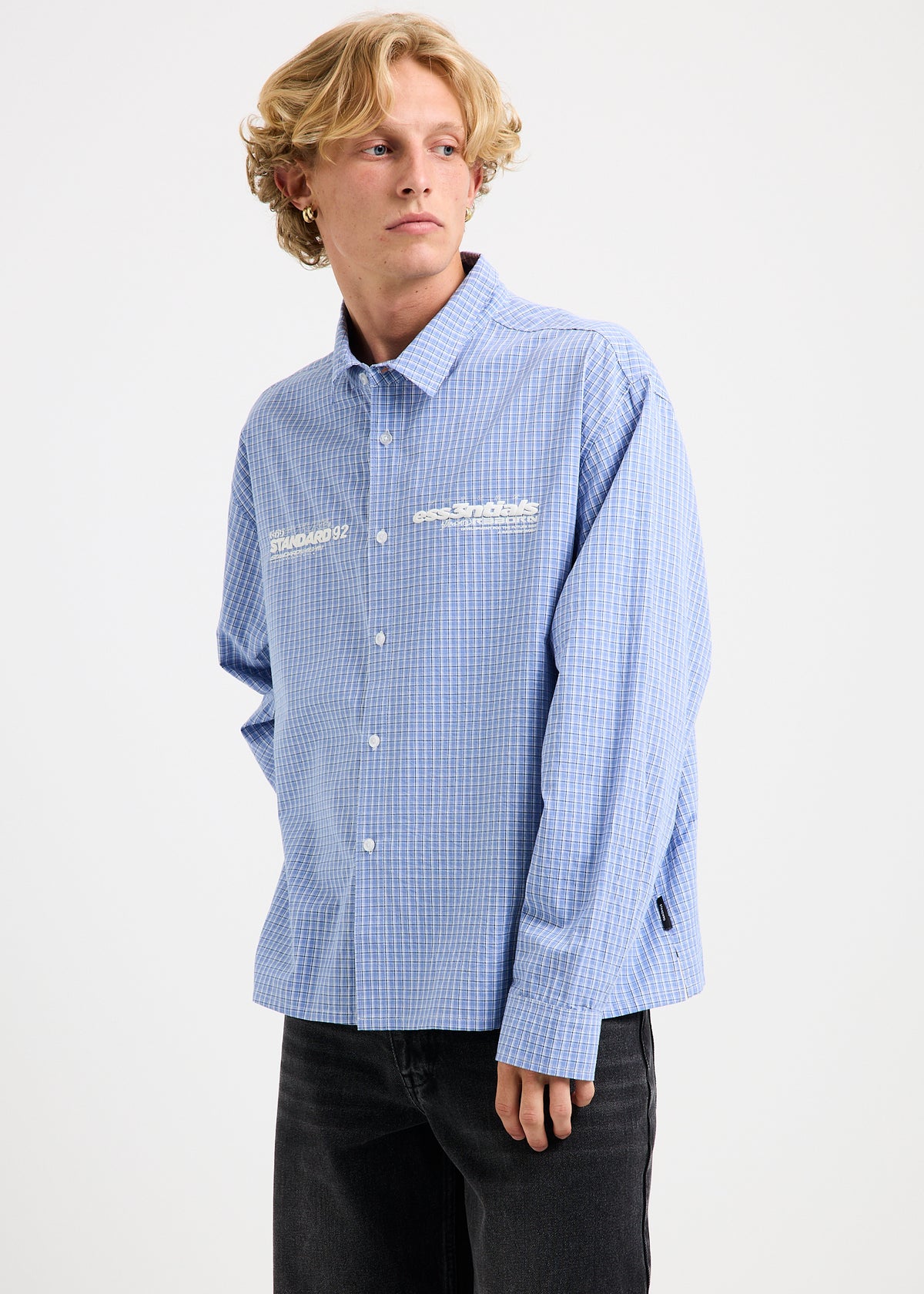 Nebula Long Sleeve Shirt BLUE