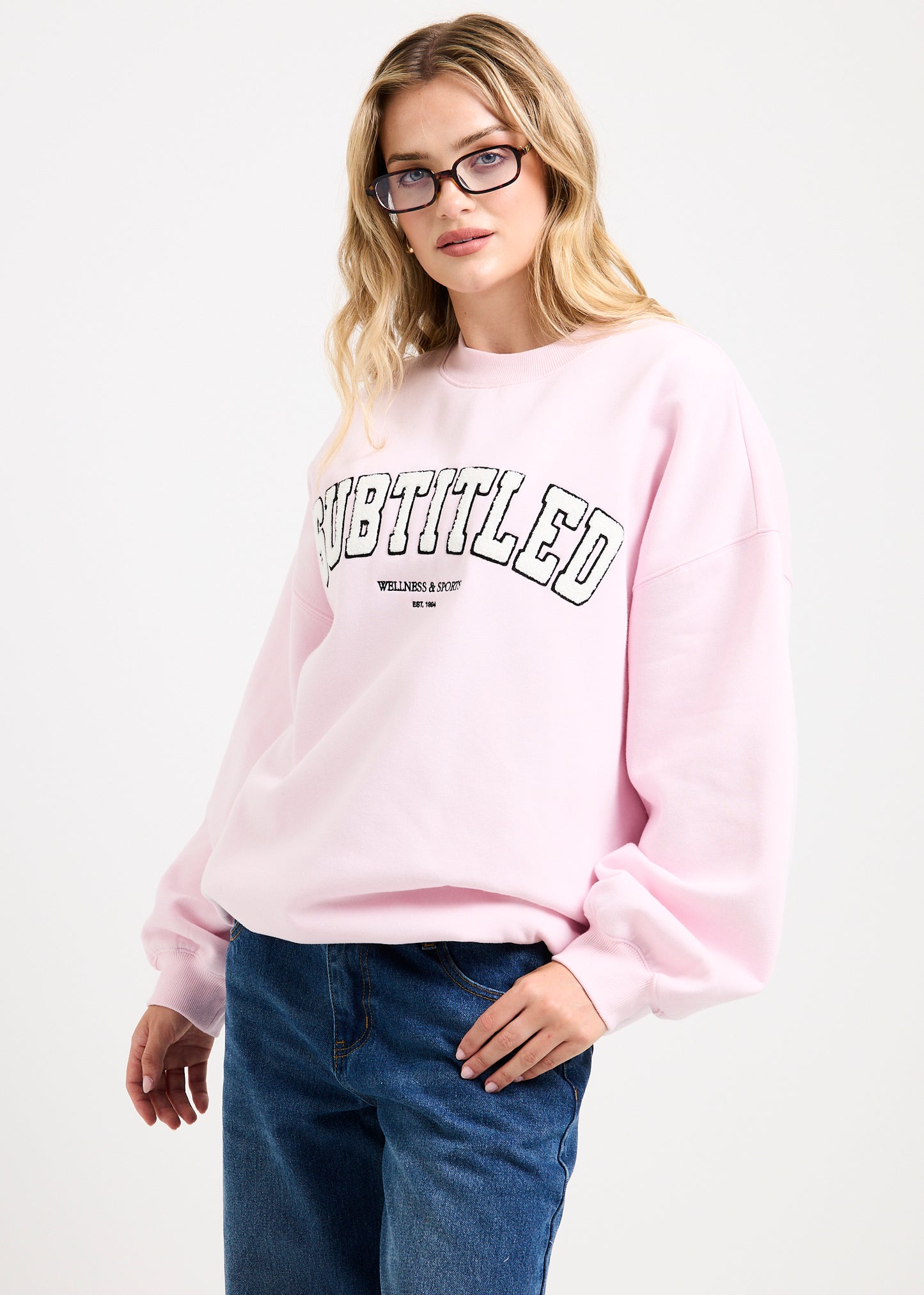 NYC Oversized Crew Neck Jumper