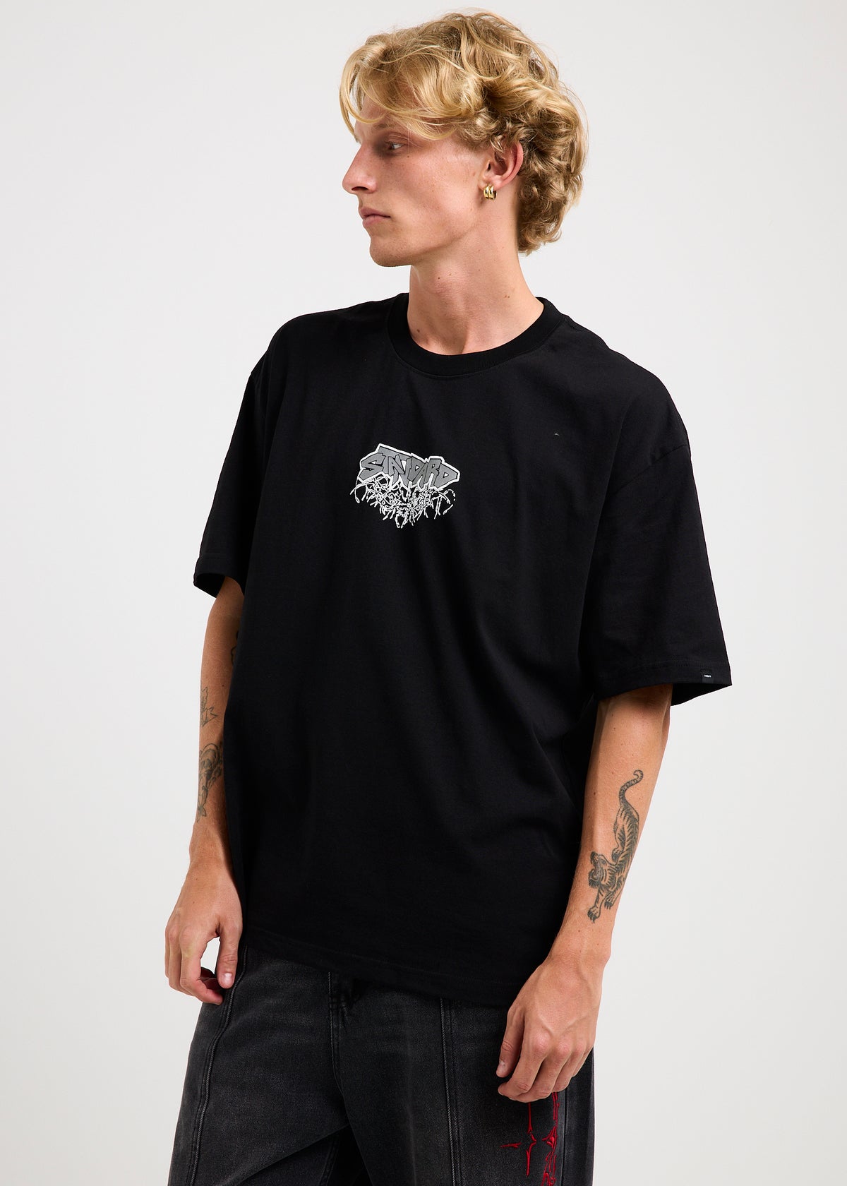 Stretch T-Shirt BLACK